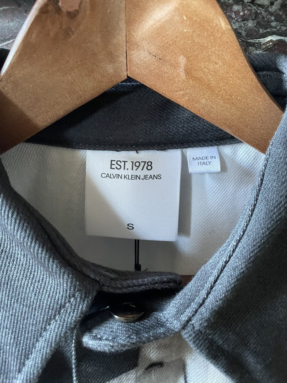 Calvin Klein 205W39NYC Moon Landing Denim Jacket Size US S / EU 44-46 / 1 - 6 Thumbnail