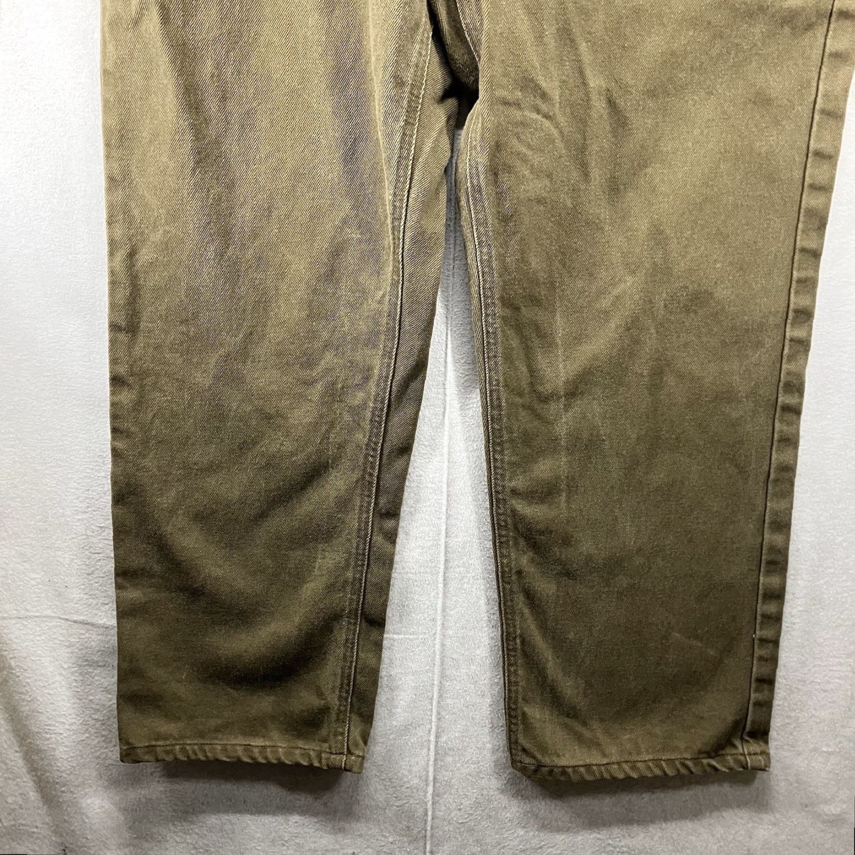 Carhartt VINTAGE Carhartt Pants Mens 40x30 Canvas Olive Workwear 5-Pocket Zipper Carpenter Straight Mens Junior? Size US 40 / EU 56 - 6 Thumbnail