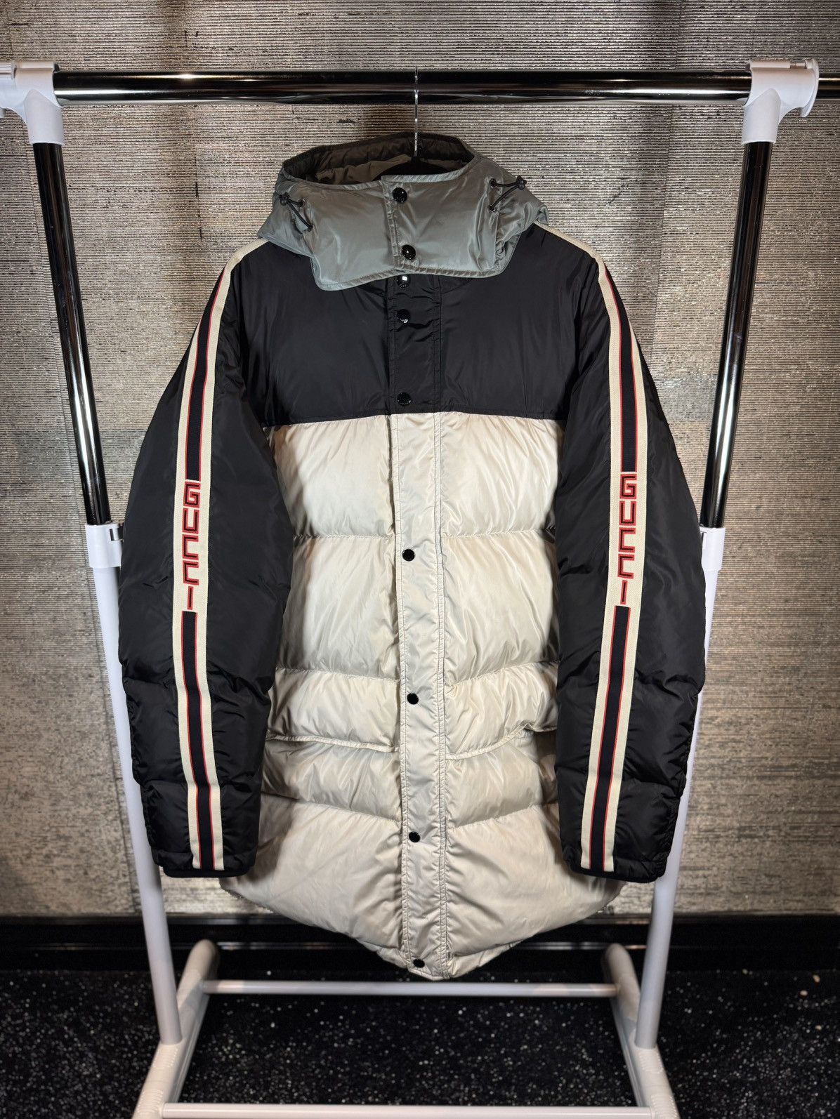 Gucci Gucci Color Blocking Down Jacket/Parka Size US L / EU 52-54 / 3 - 1 Thumbnail