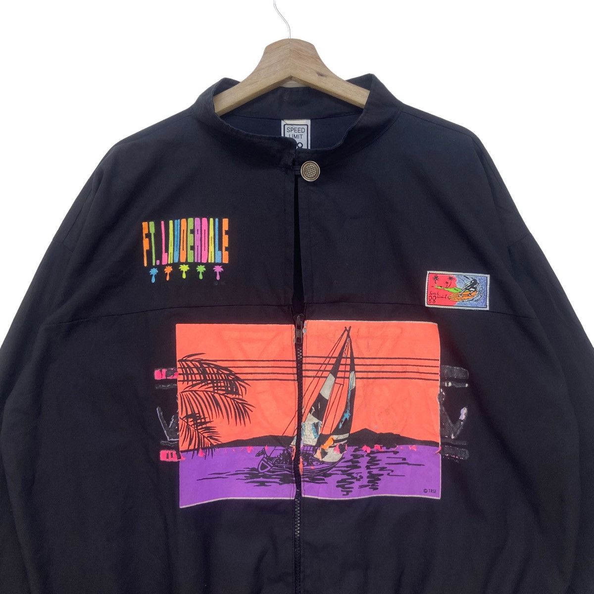 Vintage Vintage Fort Lauderdale Surfing by Speed Limit 88 Size US L / EU 52-54 / 3 - 2 Thumbnail