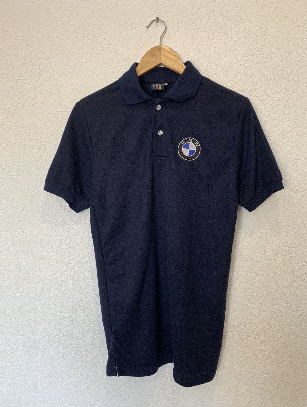 BMW Vintage BMW T Shirt Polo Racing Size US L / EU 52-54 / 3 - 2 Thumbnail