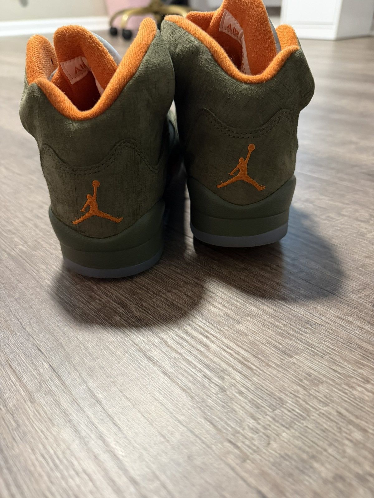 Jordan Brand Air Jordan 5 Retro "Olive Size US 5.5 / IT 35.5 - 4 Thumbnail