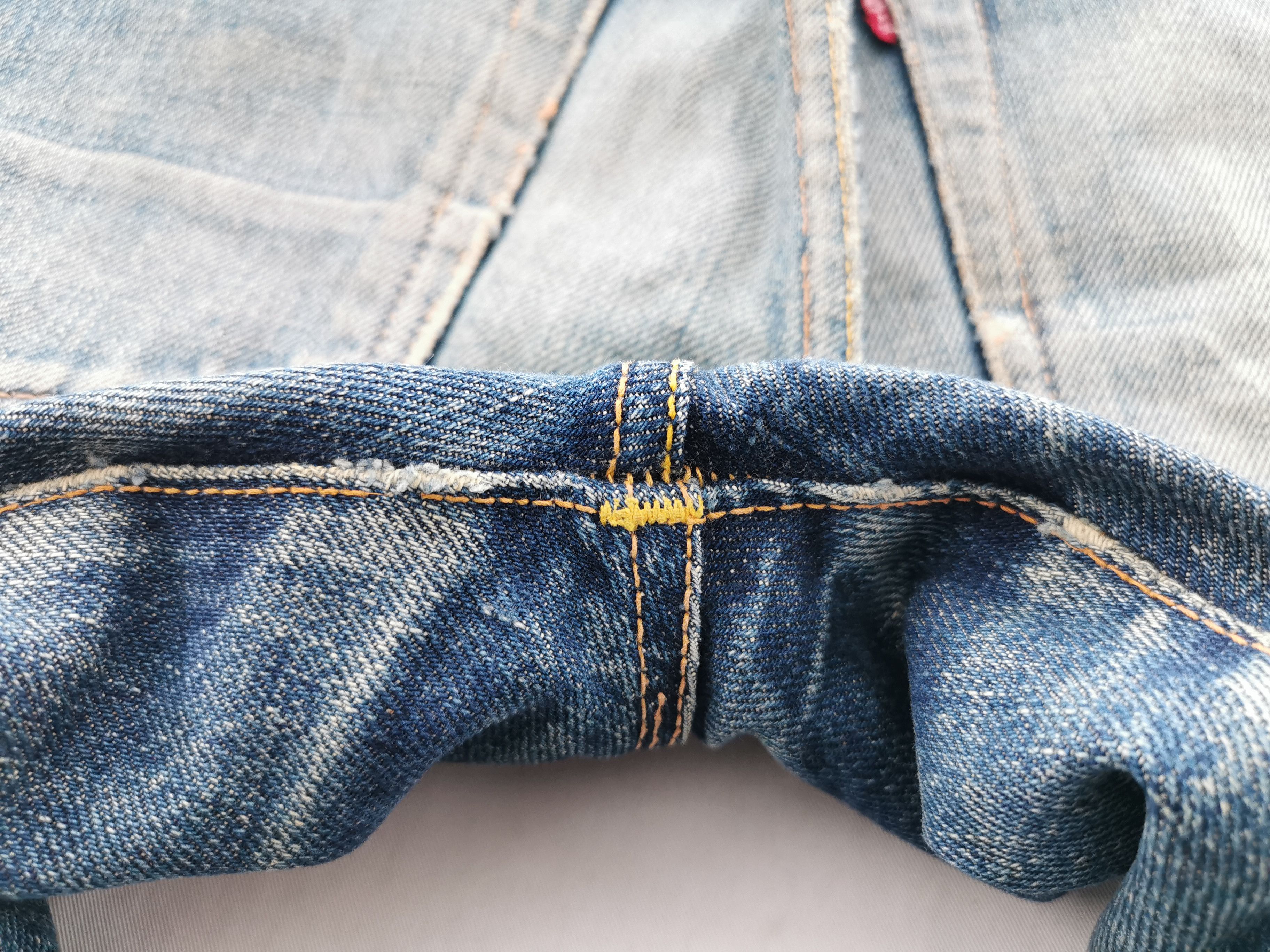 Vintage Distressed Vintage 90's Evis No. 3501XX Selvedge Denim Size US 28 / EU 44 - 6 Thumbnail
