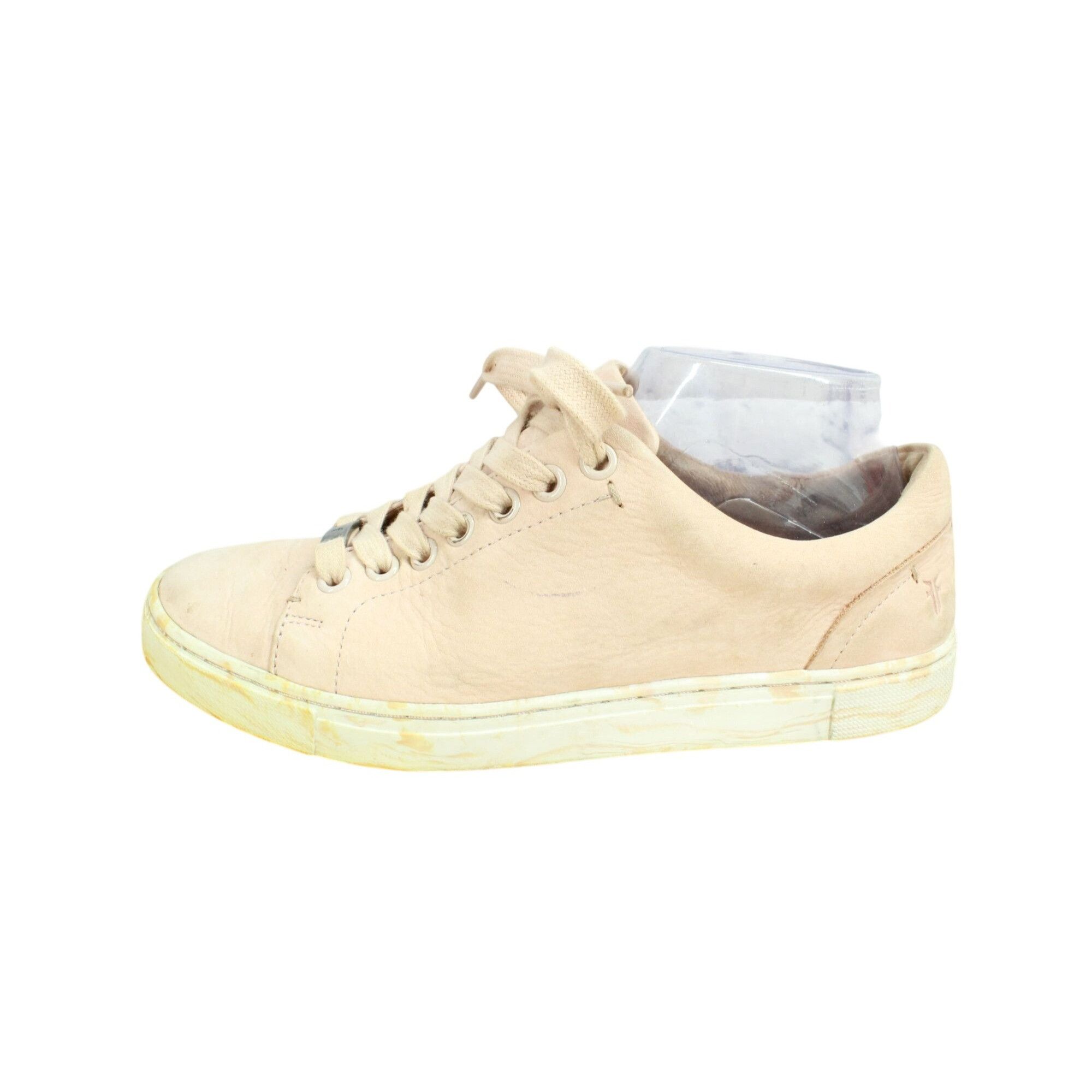Frye Frye Blush Pink Ivy Leather Low Sneakers Size US 7.5 / IT 37.5 - 1 Thumbnail
