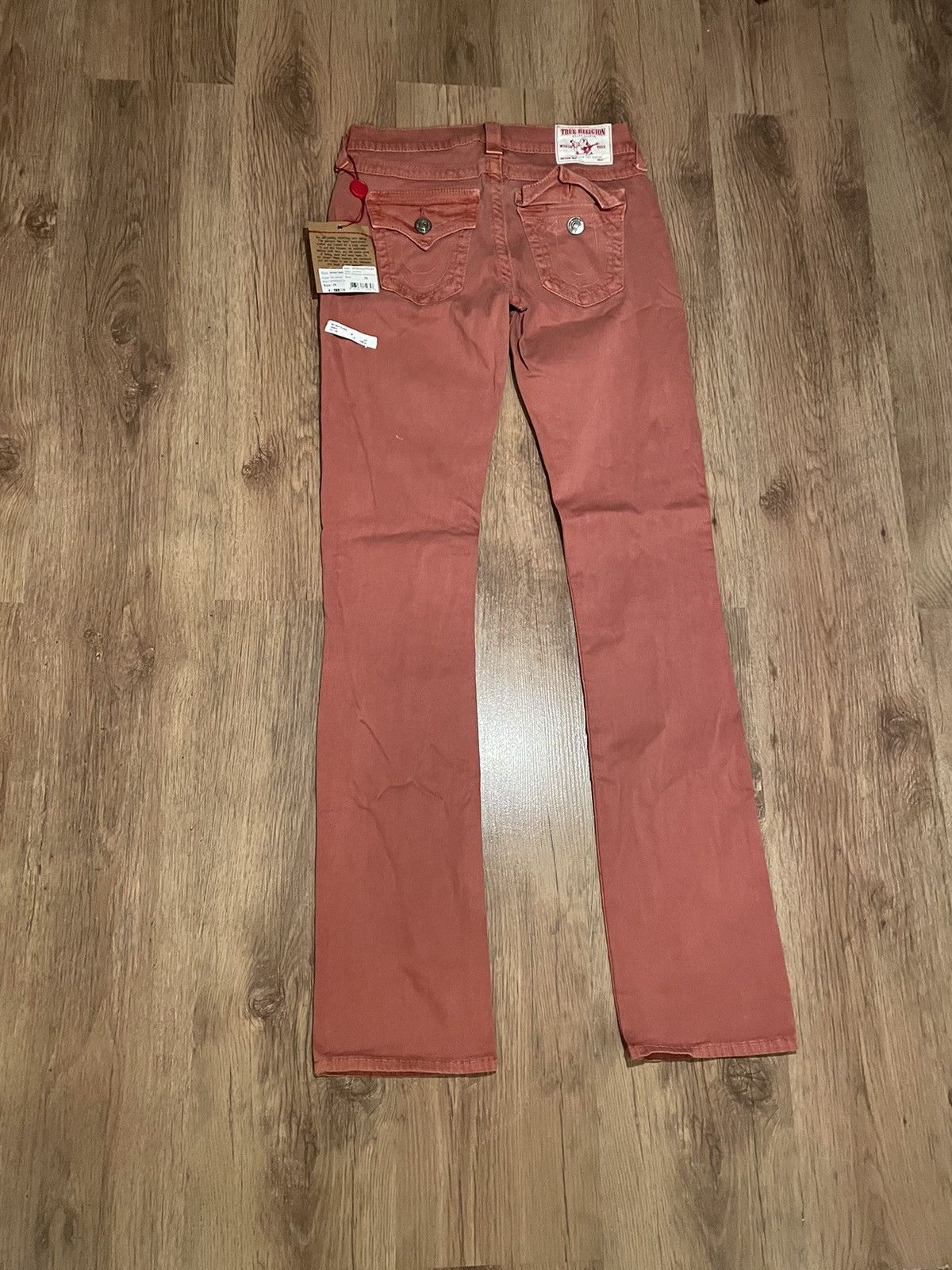 True Religion × Vintage True Religion Billy Straight Jeans Pant Vintage Y2k Washed Size 26" / US 2 / IT 38 - 3 Thumbnail