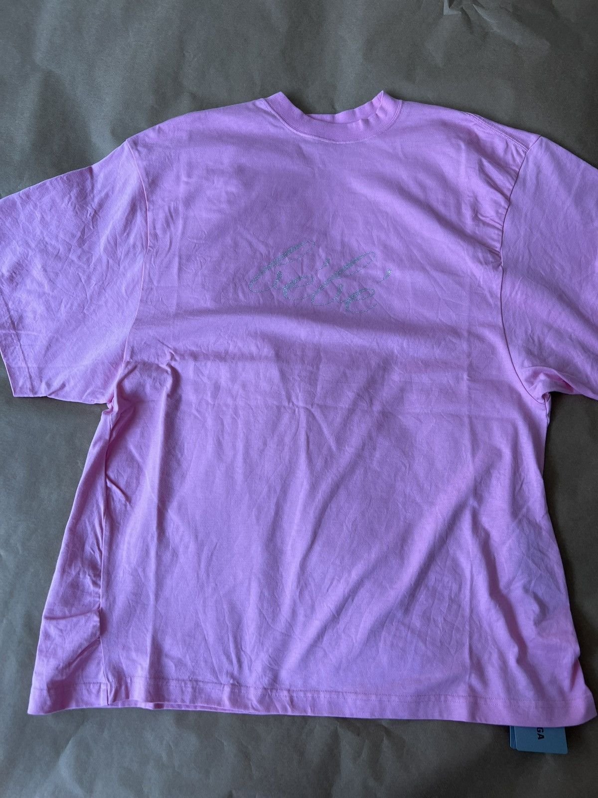 Balenciaga Balenciaga BEBE pink t shirt size 2 Size US M / EU 48-50 / 2 - 1 Thumbnail