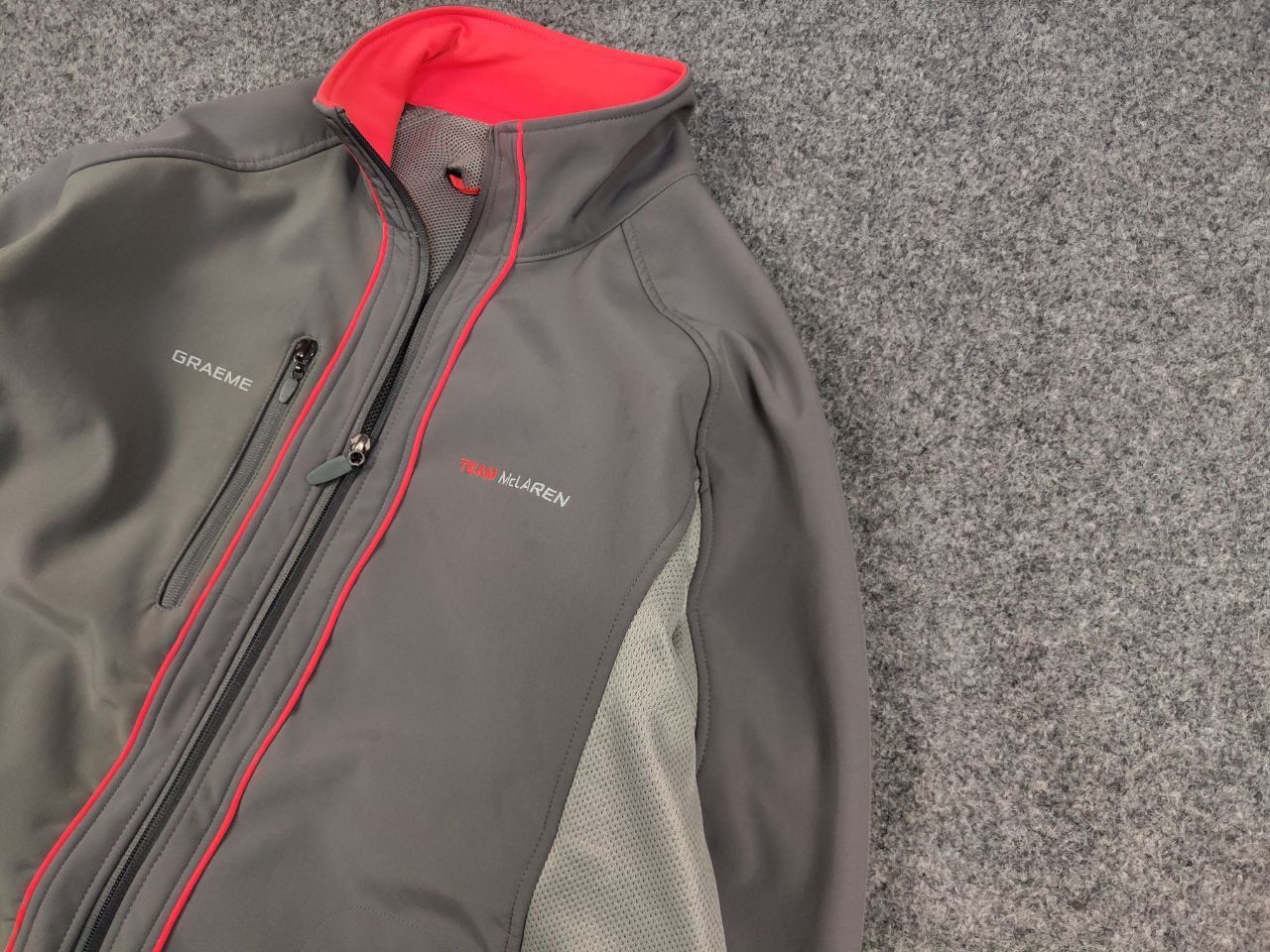 Malcolm McLaren Vintage Team McLaren Logo authentic Light Softshell Jacket Size US XL / EU 56 / 4 - 4 Thumbnail