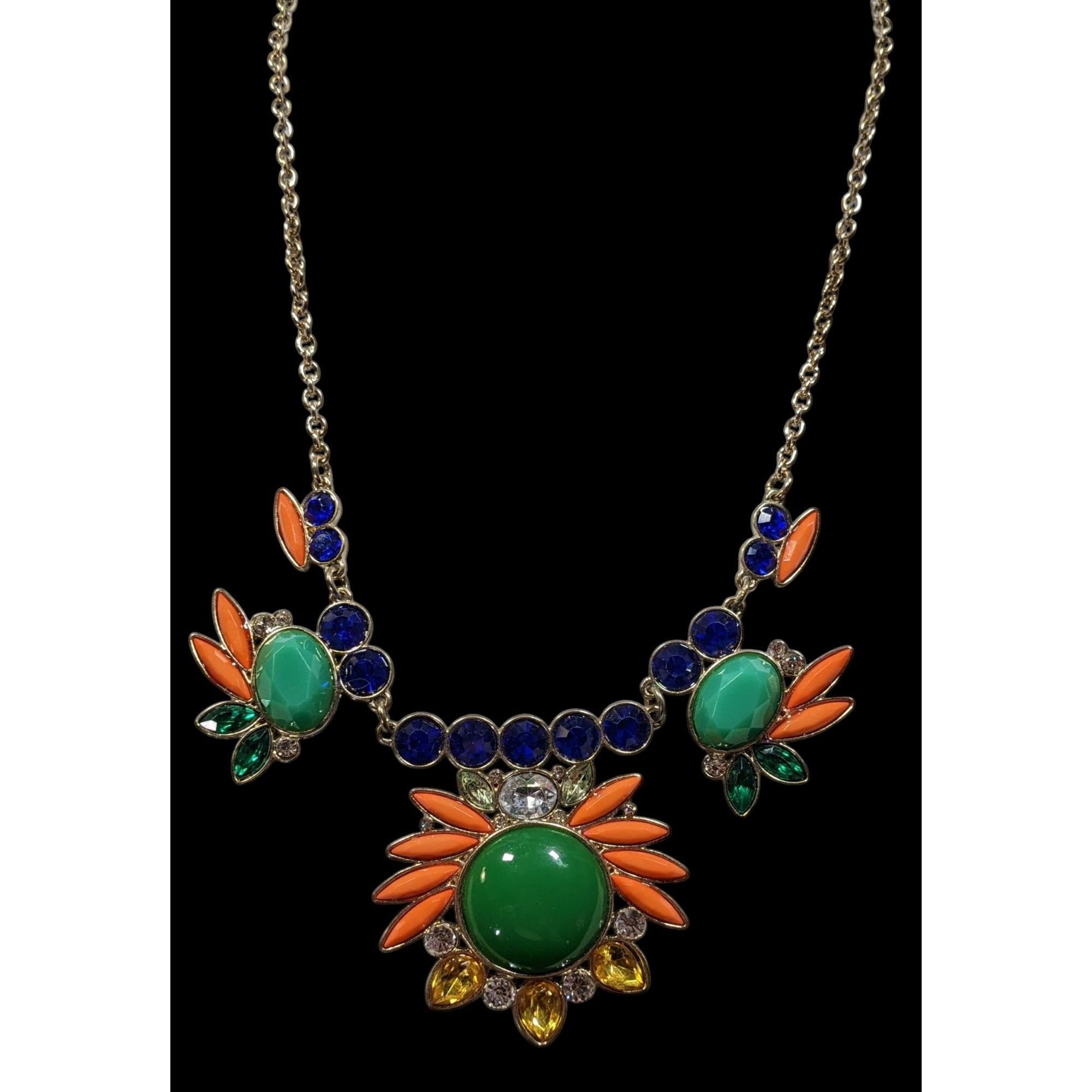 Other Elegant Glam Birds Of Paradise Gemmed Necklace Size ONE SIZE - 2 Thumbnail