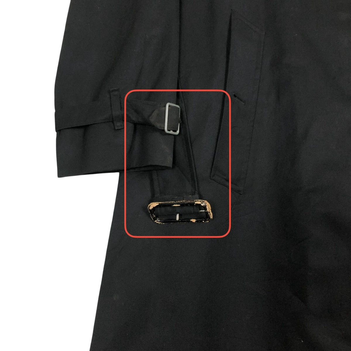 Burberry Vintage 90s Burberrys Car Coat Single Breasted Trench Coat Size M / US 6-8 / IT 42-44 - 8 Thumbnail