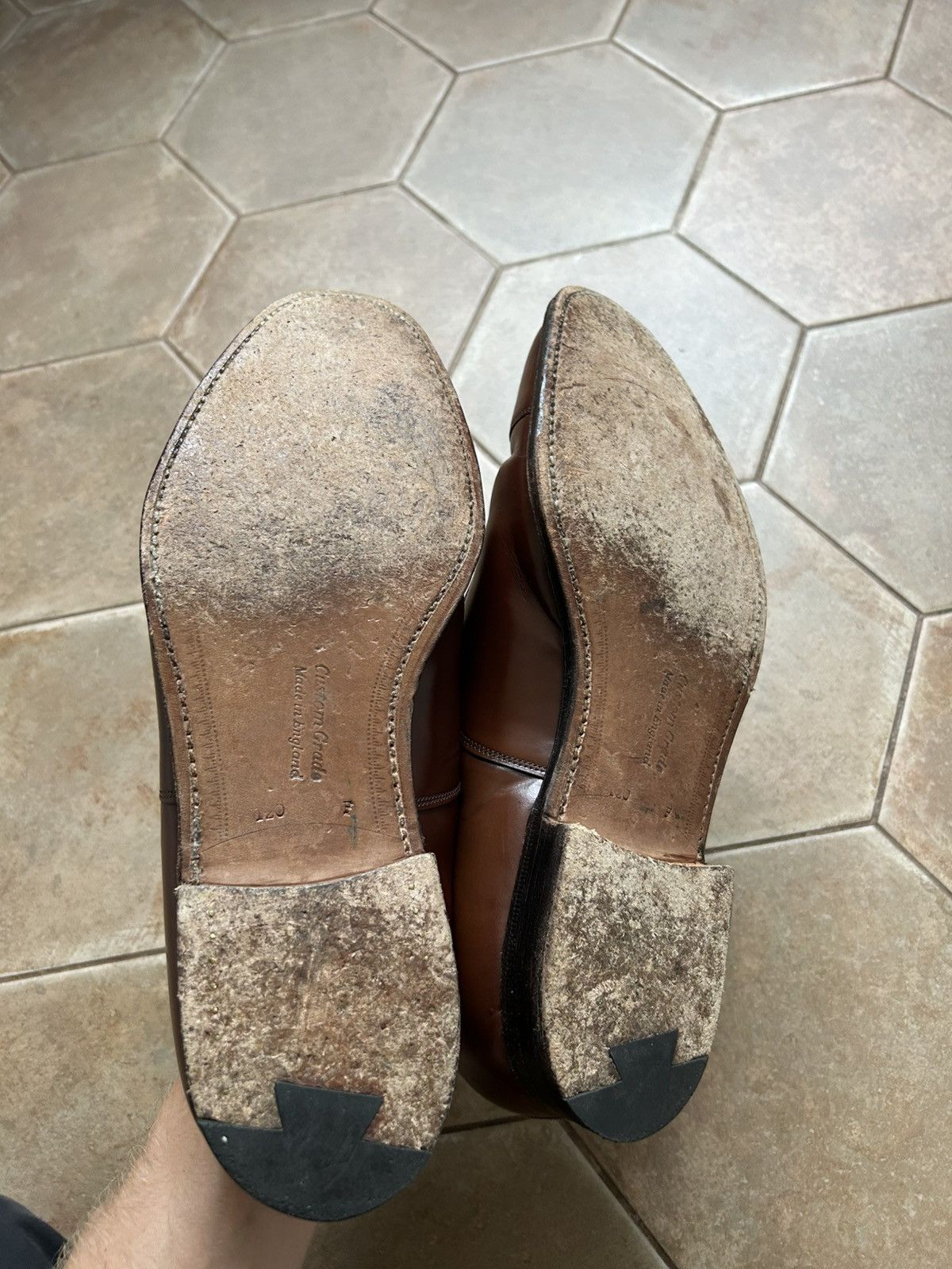 Church's Churchs Derby Cartmel Dress Shoes Size US 13 / EU 46 - 7 Thumbnail