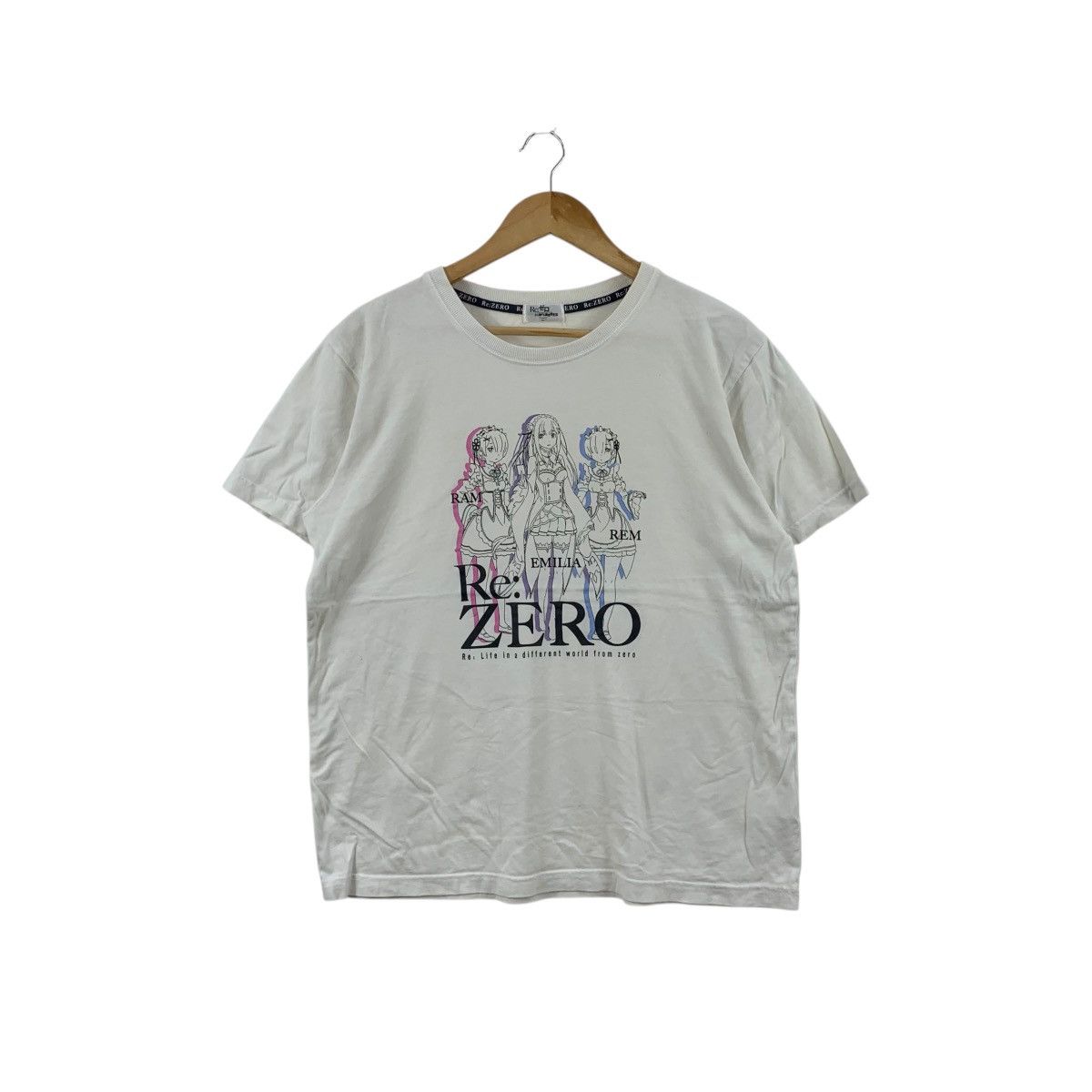 Anime ANIME RE:ZERO Starting Life In Another World Manga Tee Shirt Size US L / EU 52-54 / 3 - 1 Thumbnail