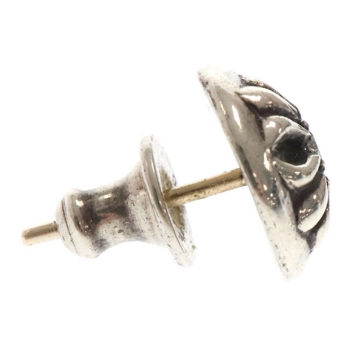 Chrome Hearts CHROME HEARTS Diamond Silver Cross Ball Earring Size ONE SIZE - 4 Thumbnail