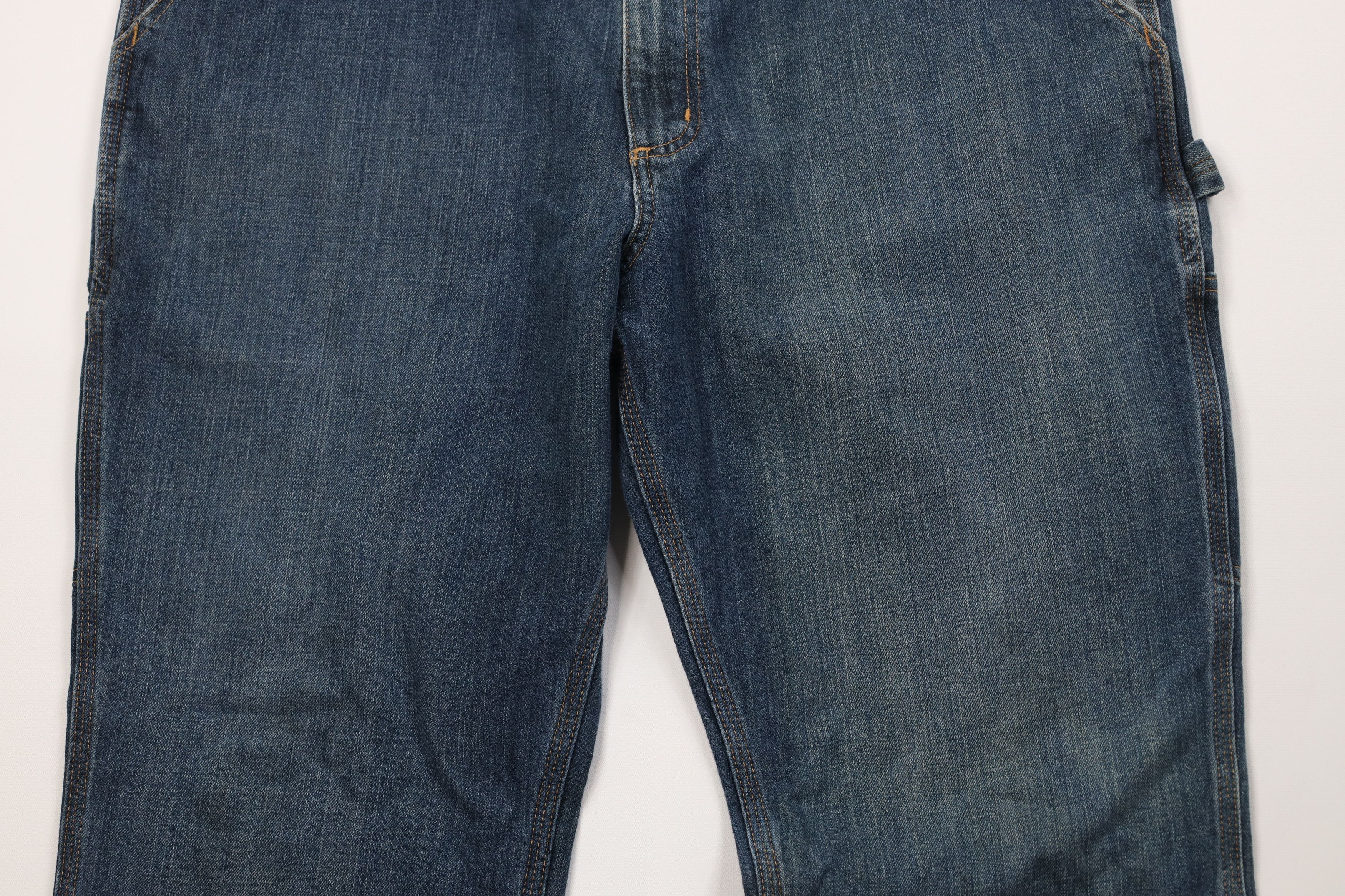 Carhartt Vintage Y2K Carhartt Relaxed Fit Wide Leg Denim Jeans Blue Size US 40 / EU 56 - 3 Thumbnail