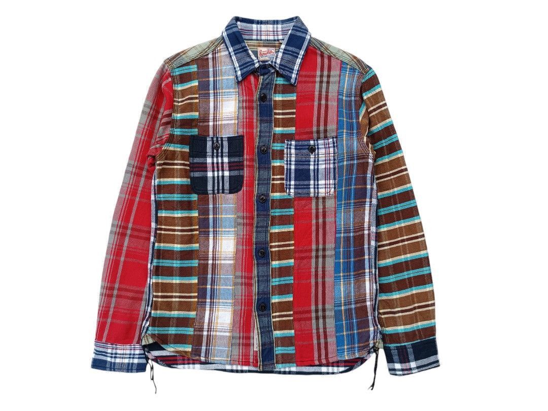 Jacob Holston Houston Crazy Viyella Heavy Shirt Made in Japan Size US M / EU 48-50 / 2 - 1 Thumbnail