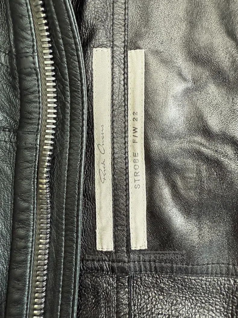 Rick Owens Rick Owens Lambskin zip-up hooded jacket Size US M / EU 48-50 / 2 - 7 Thumbnail