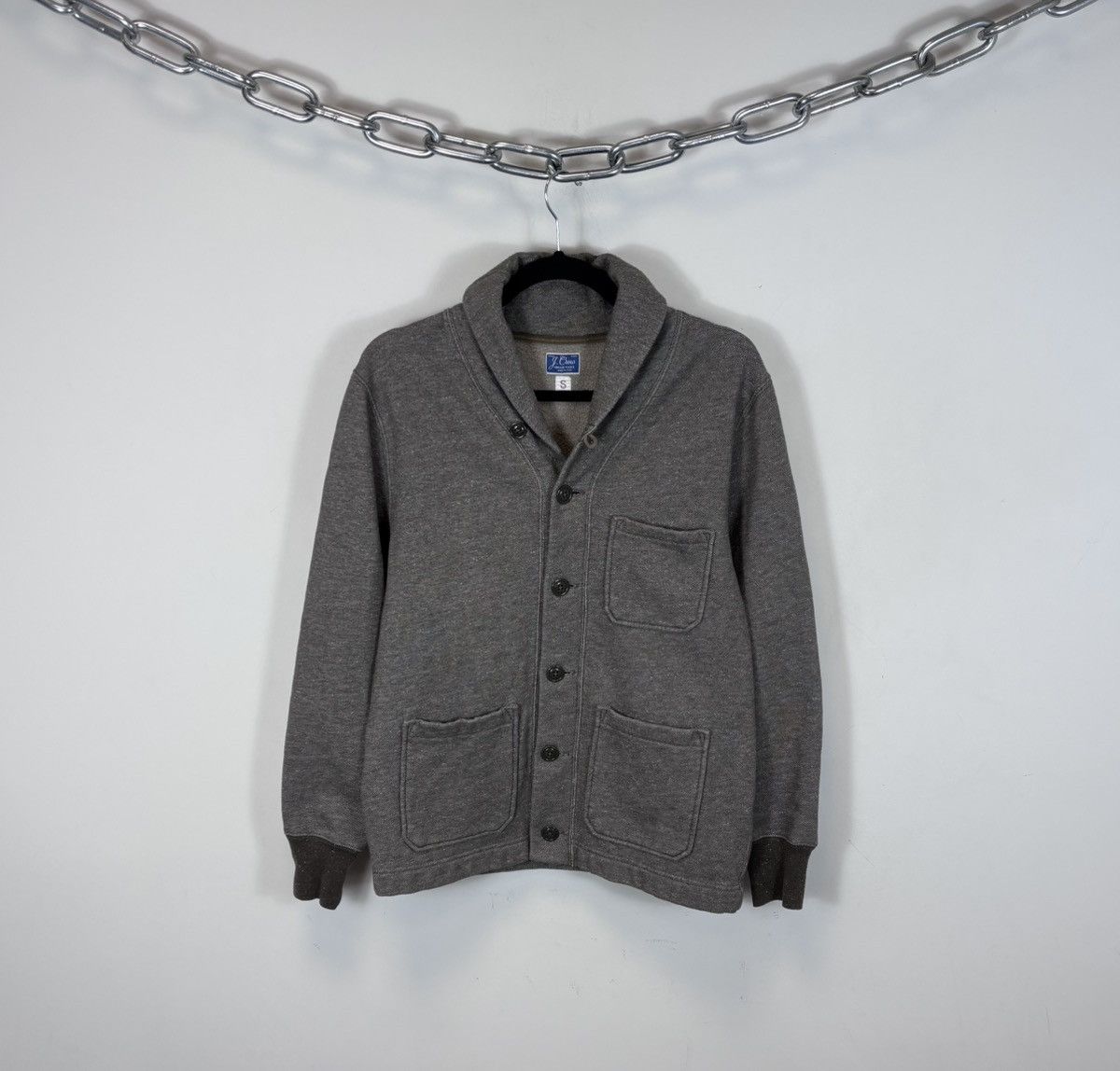 J.Crew J. Crew Men’s Vintage Fleece Shawl Collar Cardigan Sweater Size US S / EU 44-46 / 1 - 1 Thumbnail