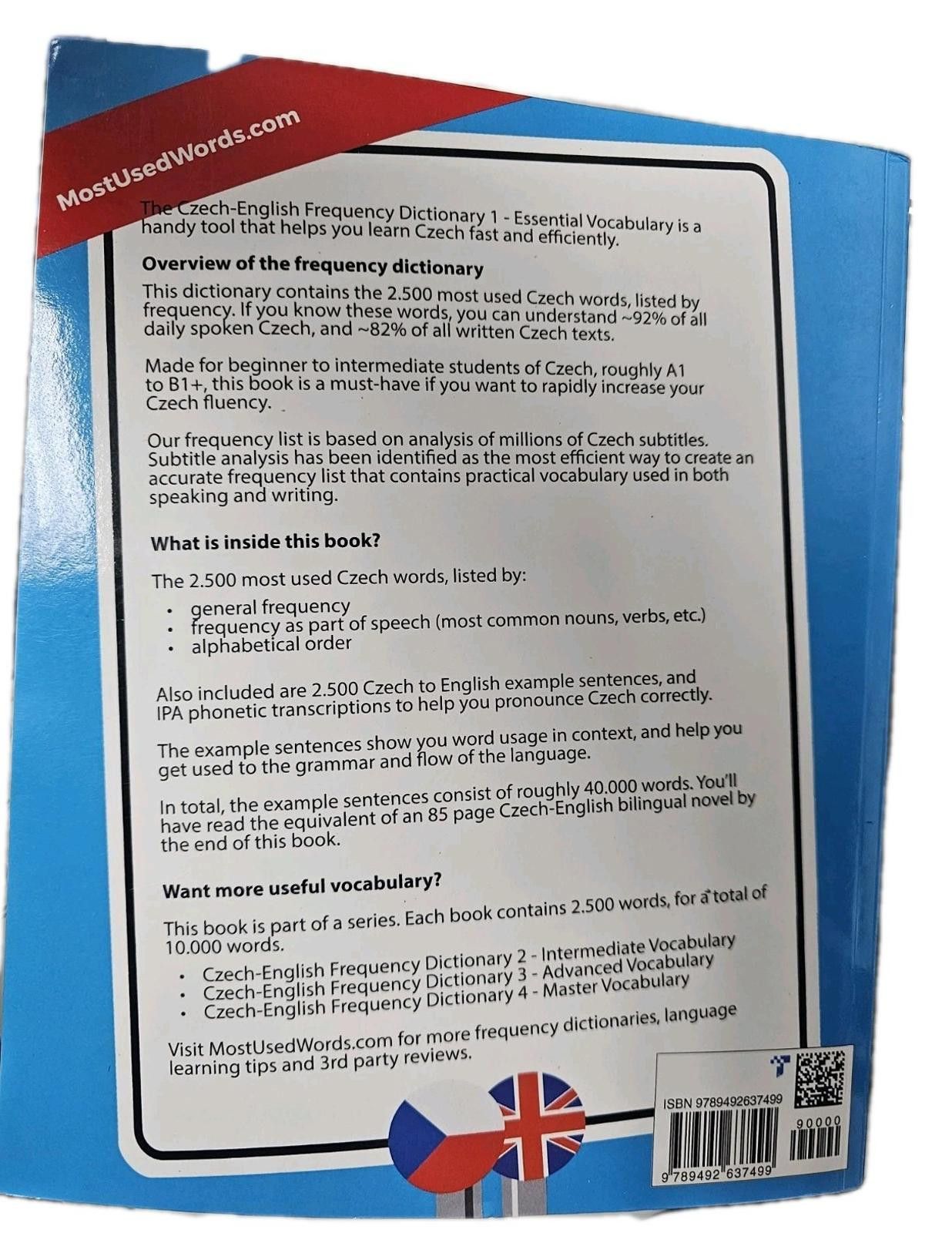 Other French Frequency Dictionary Vocabulary: 2501-5000 Size ONE SIZE - 2 Thumbnail