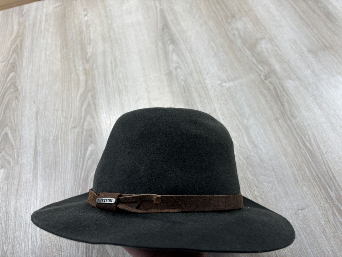 Designer × Stetson Mens cowboy hat Stetson Color Green Size ONE SIZE - 5 Thumbnail
