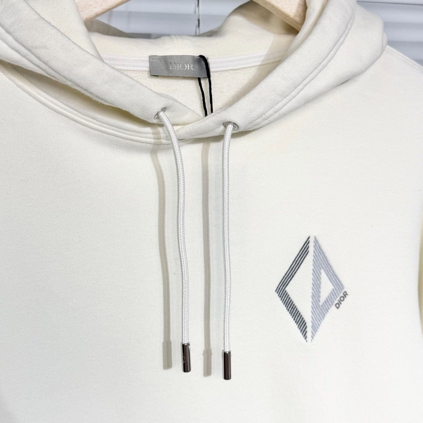 Dior Dior White CD Logo Hoodie S Size US S / EU 44-46 / 1 - 3 Thumbnail