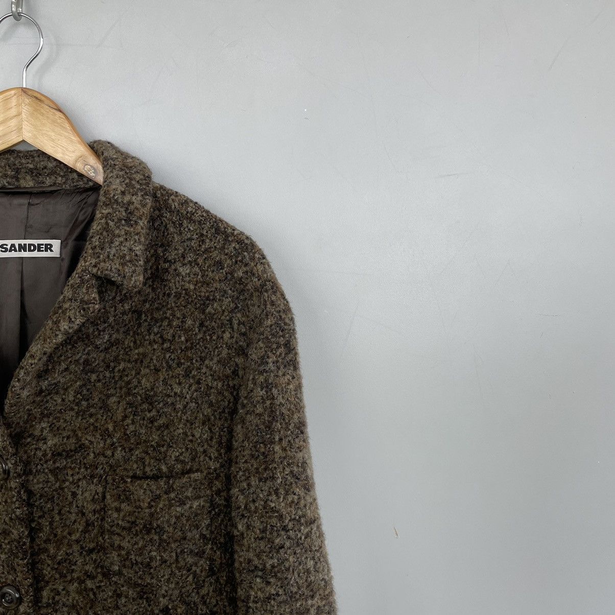 Designer × Jil Sander Wool cardi coat Jil Sander Brown wool alpaca size M Size M / US 6-8 / IT 42-44 - 10 Thumbnail