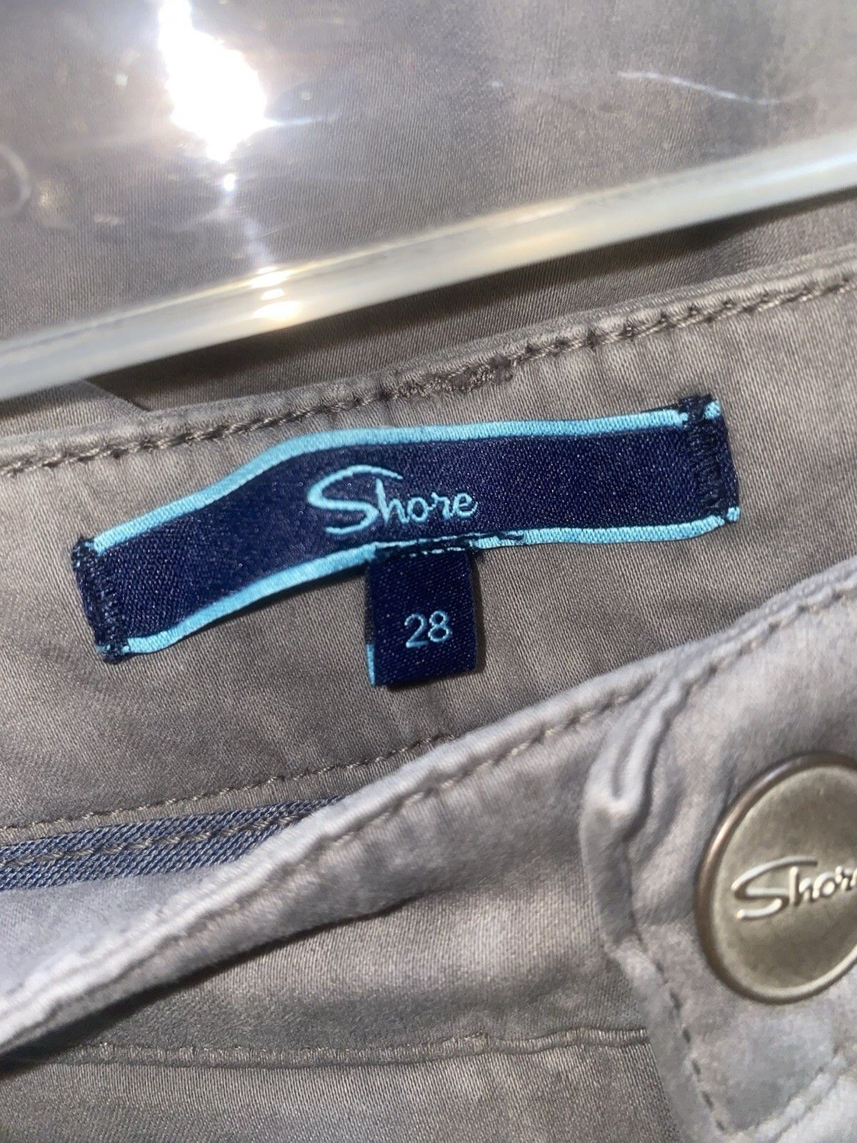 Shore Bowen Short Men’s Size 28 Smoked Pea Gray 7.5” Inseam, Men's — image 6 of 6