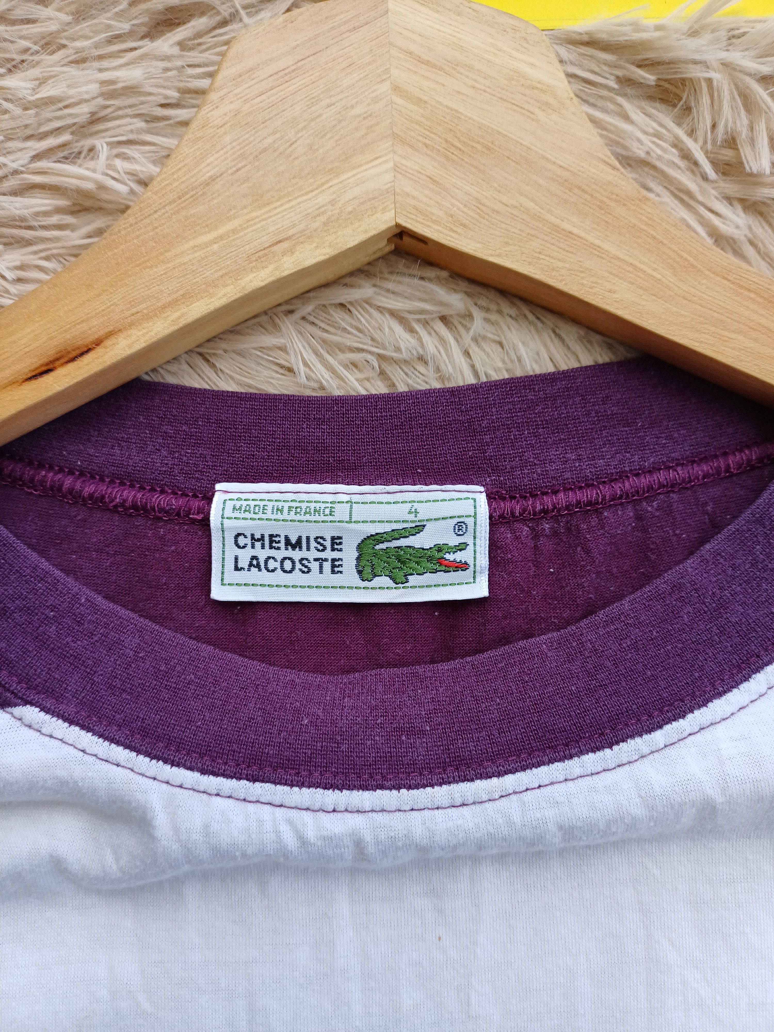 Lacoste Vintage LACOSTE Stripes TShirt Size US M / EU 48-50 / 2 - 7 Thumbnail
