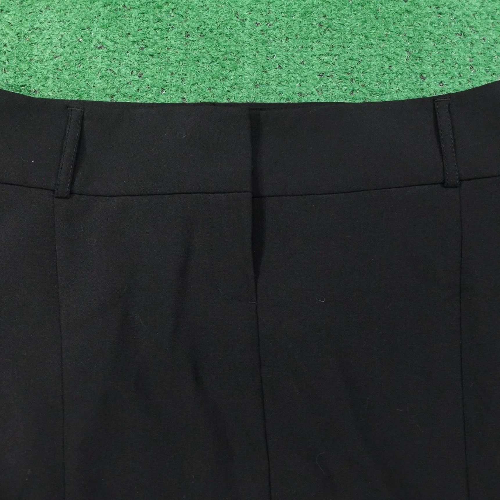Express Express Skirt Womens Size 6 Black Pencil Career Lined Animal Print Slit Knit Slim Business Workwear Size 28" / US 6 / IT 42 - 2 Thumbnail
