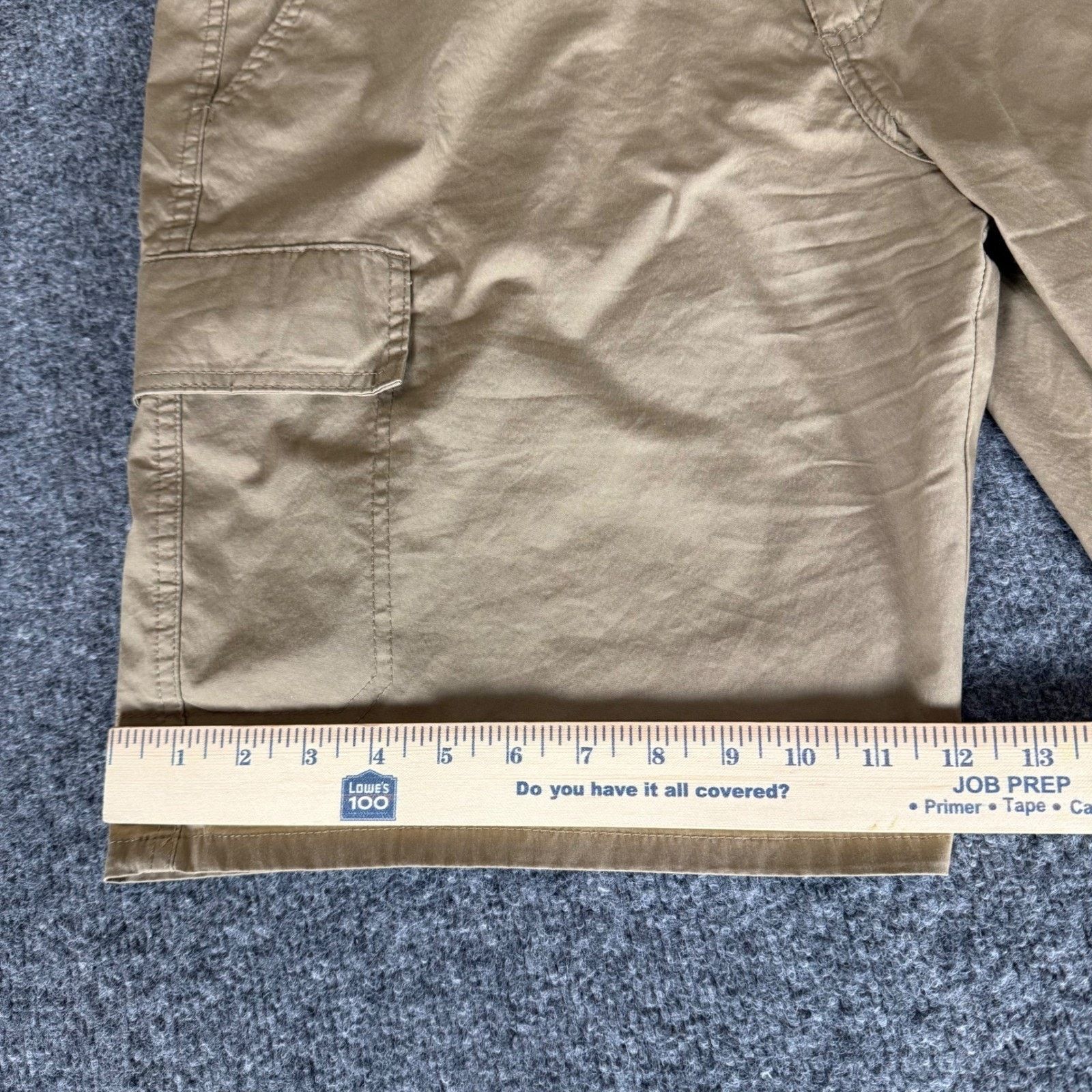 Wrangler Wrangler ATG Cargo Shorts Mens 36 Beige Outdoor Hiking Trail Size US 36 / EU 52 - 9 Thumbnail