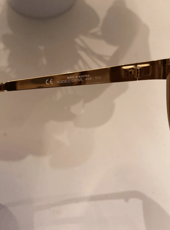 Dior Christian Dior Sunglasses Rodeo Drive Shield Mask Vintage Size ONE SIZE - 5 Thumbnail