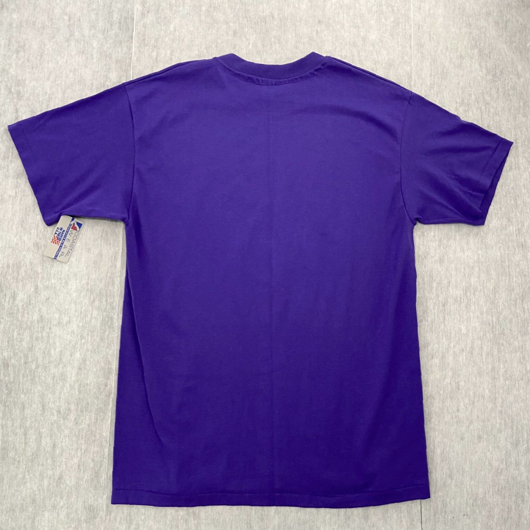 Hanes VINTAGE Hanes Florida T-Shirt Adult Large Purple Coral Reef Ecosystem 90s Mens Size US L / EU 52-54 / 3 - 2 Thumbnail