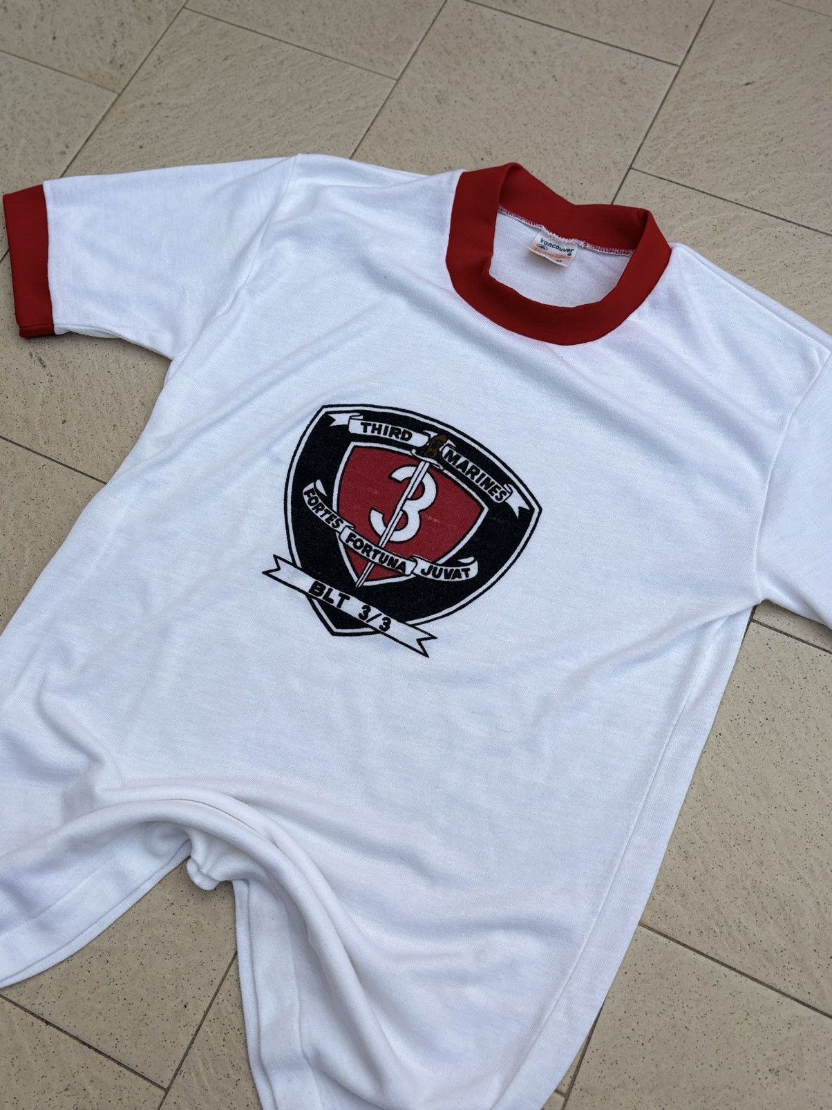 Other Vintage Third Marines T-Shirt USA Military Single Stitch Size US M / EU 48-50 / 2 - 1 Thumbnail