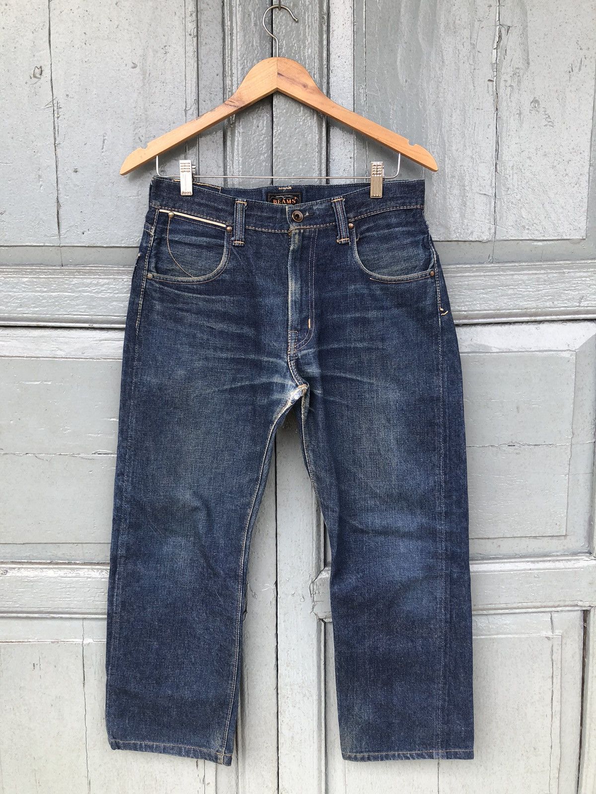 Beams Plus × Japanese Brand Beams+ Selvedged Denim Pants Size US 30 / EU 46 - 1 Thumbnail