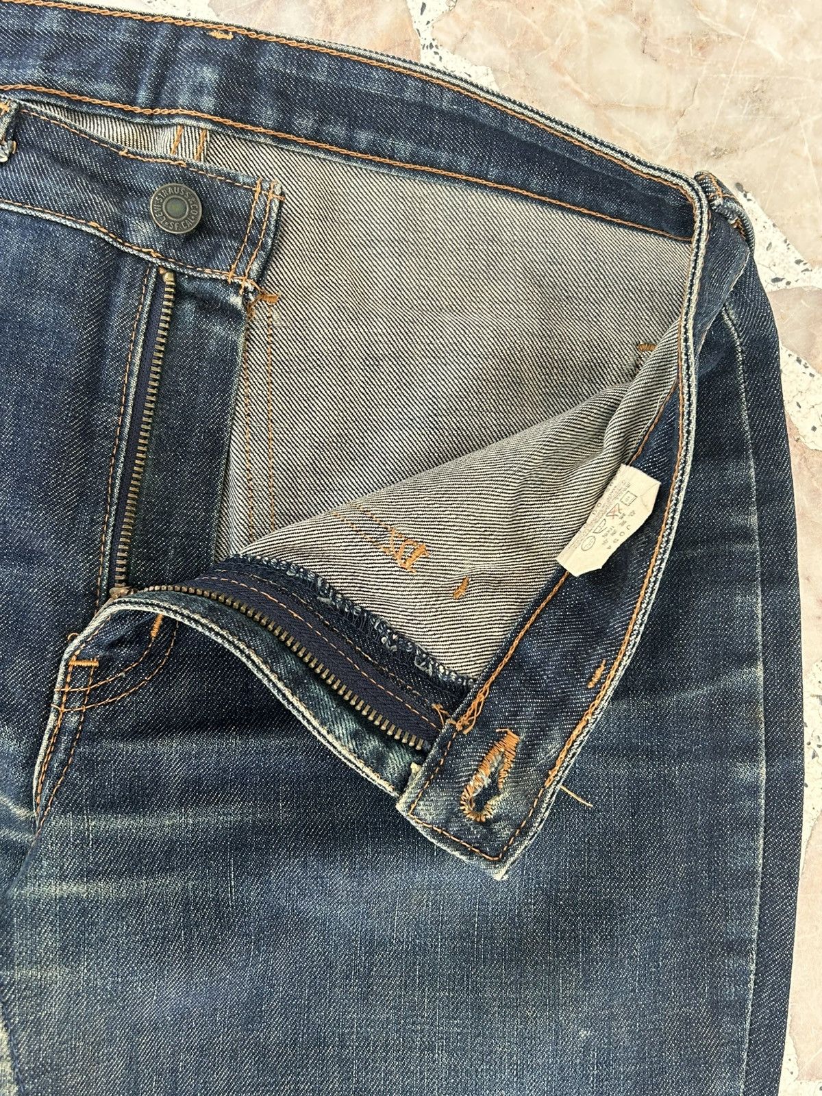 Levi's Levis Vintage 90s Flare Japan Denim Size US 30 / EU 46 - 8 Thumbnail