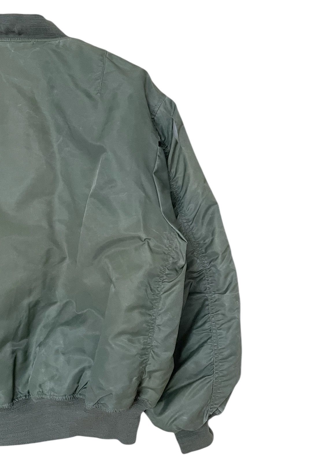 Vintage Vintage Brand Phantom Military MA-1 Bomber Jacket 1990s Size US L / EU 52-54 / 3 - 8 Thumbnail