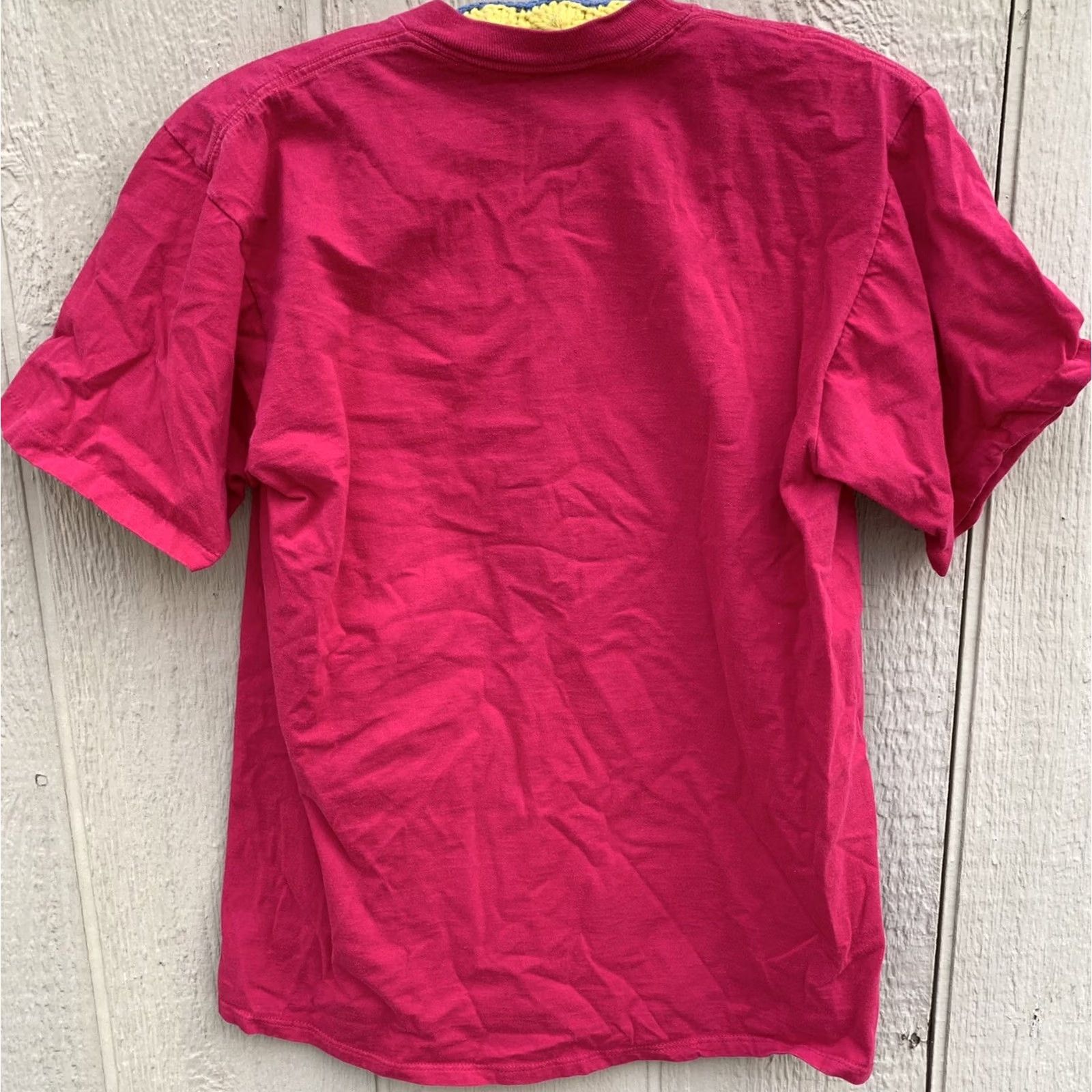 Jerzees VINTAGE I love my MAC! c Smack-a-Mac! T-Shirt L Men Pink 1990s Graphic Tee Jerzees Size US L / EU 52-54 / 3 - 6 Thumbnail