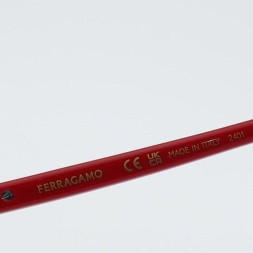 Salvatore Ferragamo Salvatore Ferragamo SF2223N 744 Eyeglasse Burgundy 54mm Size ONE SIZE - 3 Thumbnail