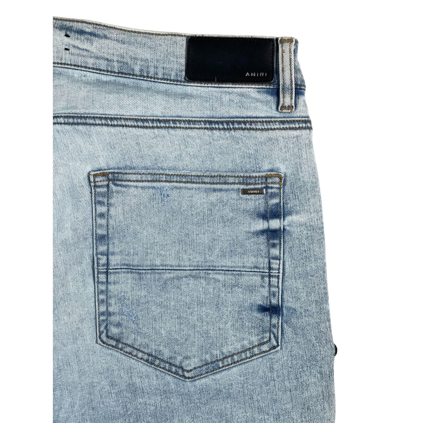 Amiri Amiri Grateful Dead Light Wash Jeans Size US 38 / EU 54 - 3 Thumbnail