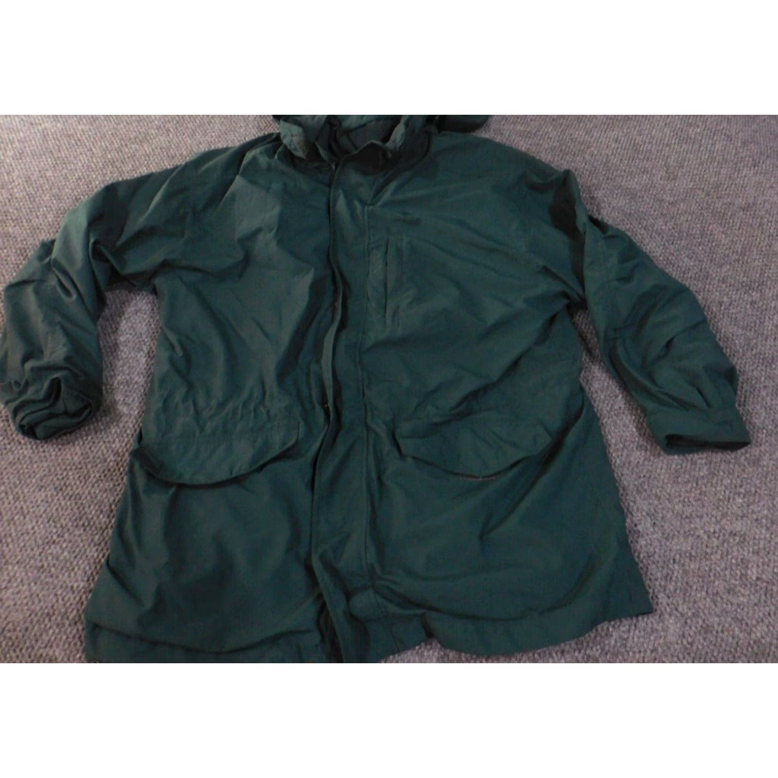 Eddie Bauer Eddie Bauer Parka Jacket Mens L Down Nylon Green Full Zip Winter Casual Size US L / EU 52-54 / 3 - 3 Thumbnail