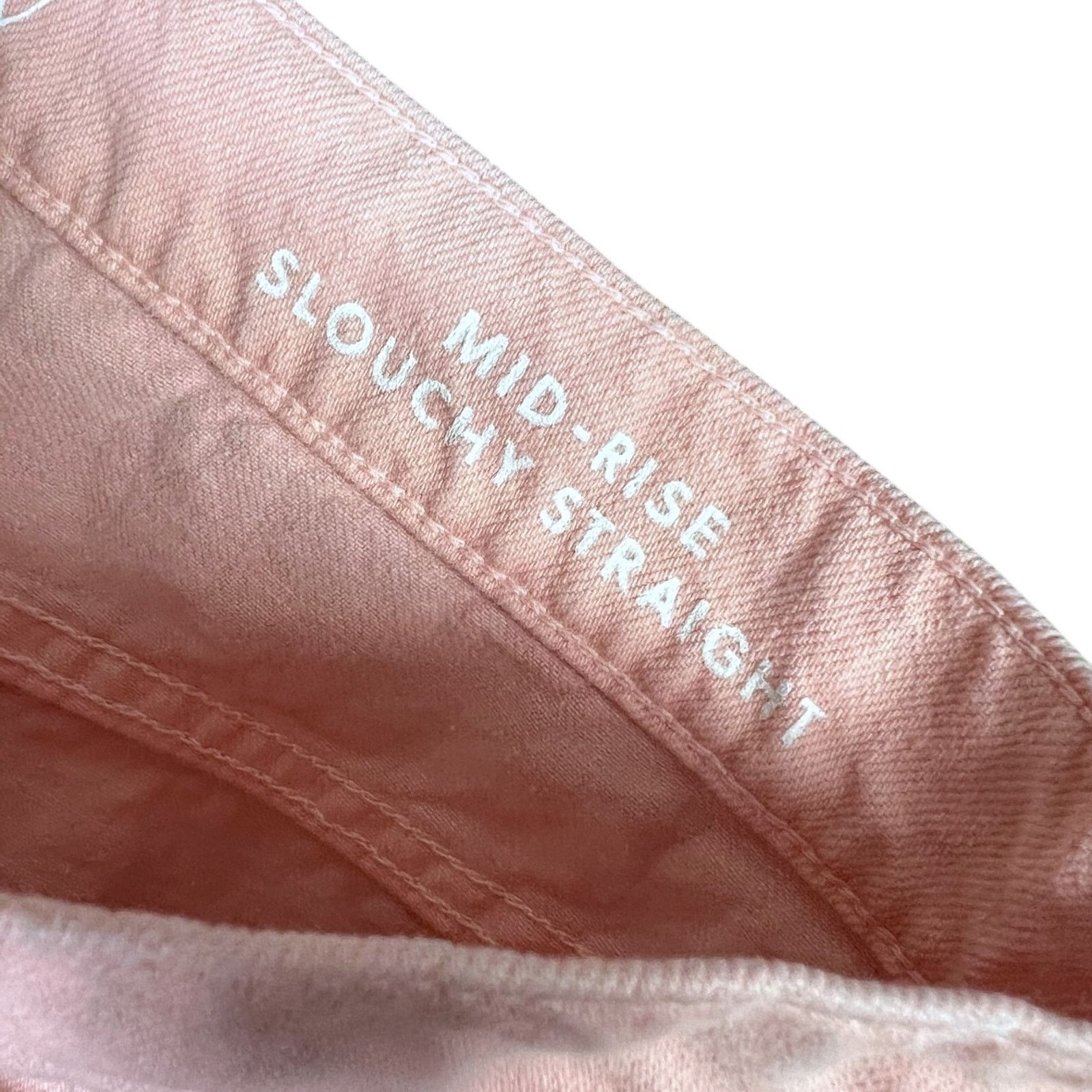 J.Crew J.Crew Women 27 Barbie Pink Mid-Rise Slouchy Straight Jeans Size 27" / US 4 / IT 40 - 6 Thumbnail