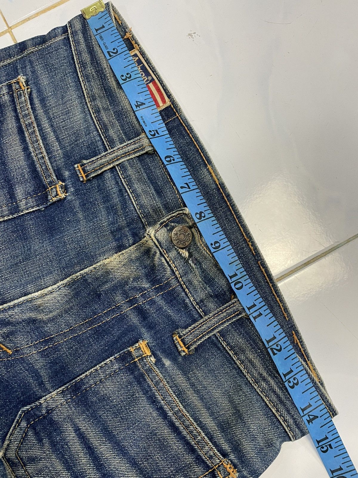 Hysteric Glamour Vintage Japanese Bobson Bush Pant Super Flare Jeans Size US 29 - 11 Thumbnail