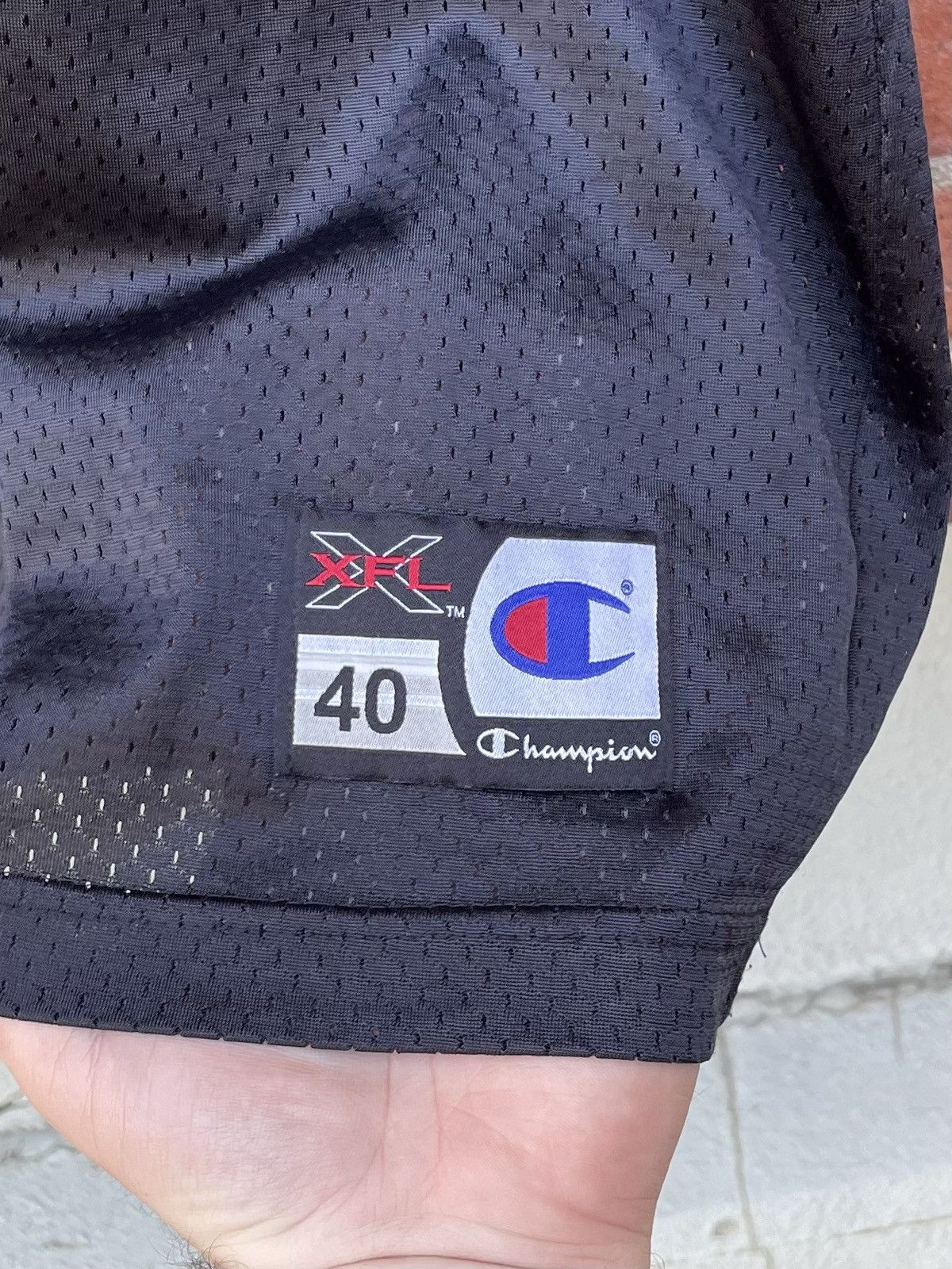 Champion Vintage New York/New Jersey Hitmen Jersey XFL Size US M / EU 48-50 / 2 - 3 Thumbnail