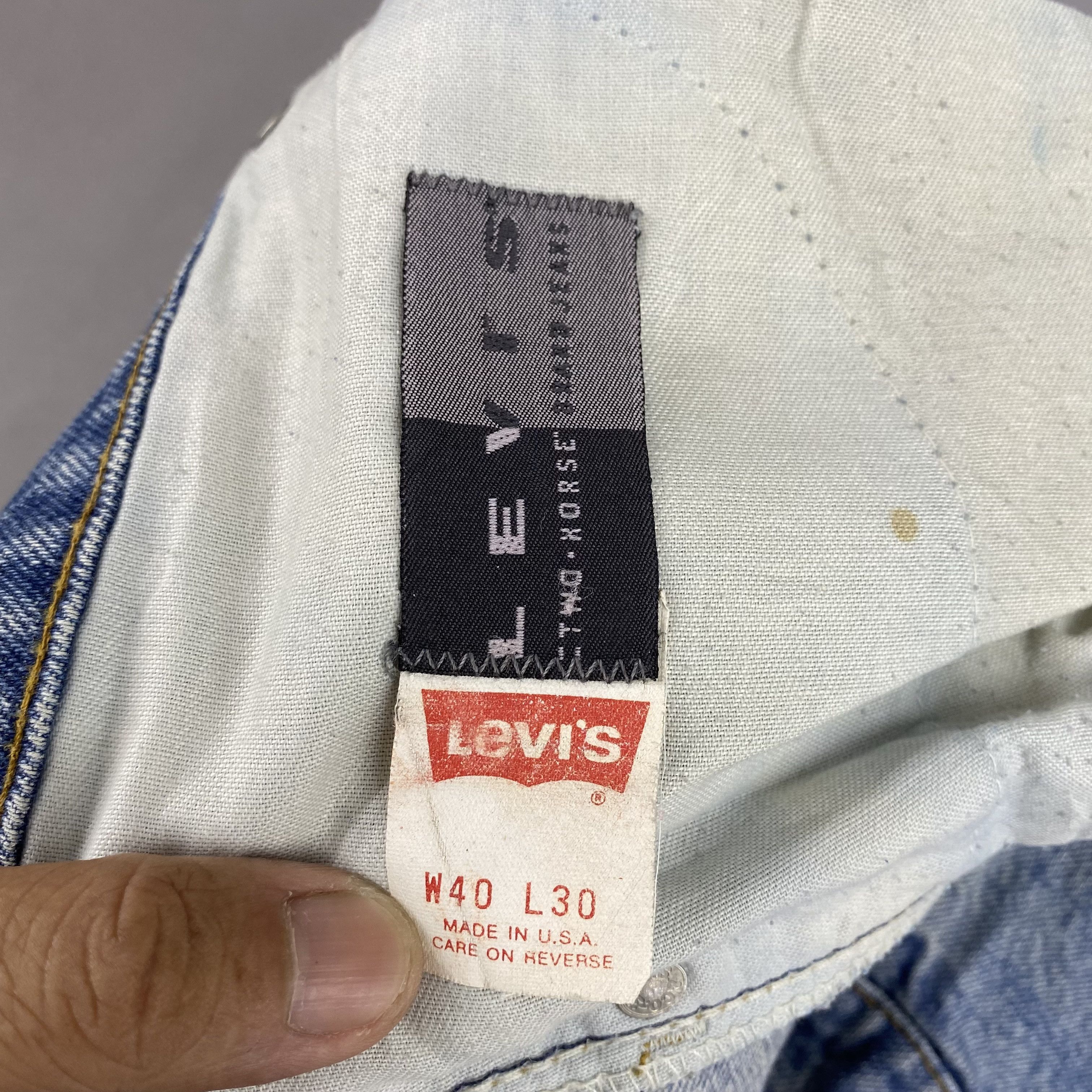 Levi's Vintage Rusty Levis Jeans Levi's Orange Tab Denim BS47157 Size US 40 / EU 56 - 7 Thumbnail