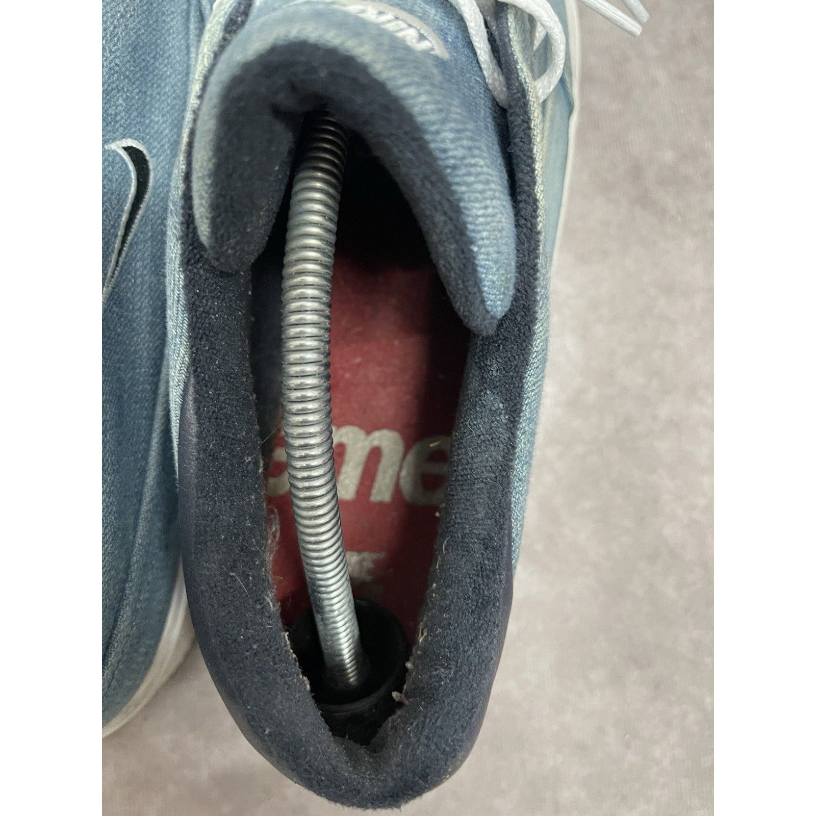 Nike Nike SB x Supreme GTS QS Denim Blue Shoes 2015 Men's Size 10 Size US 10.5 / EU 43-44 - 6 Thumbnail