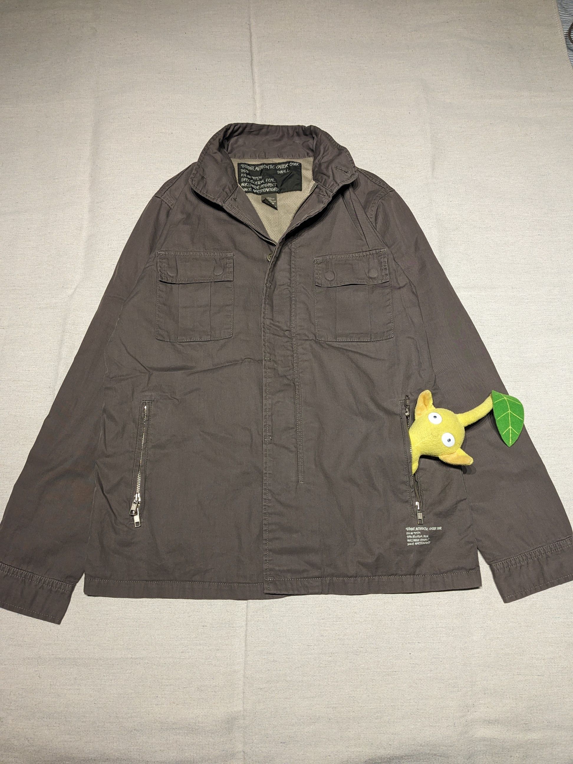 ジャケット・アウター STUSSY 24SS CLUB JACKET COATED COTTON CLUB JACKET COATED COTTON | Parallel