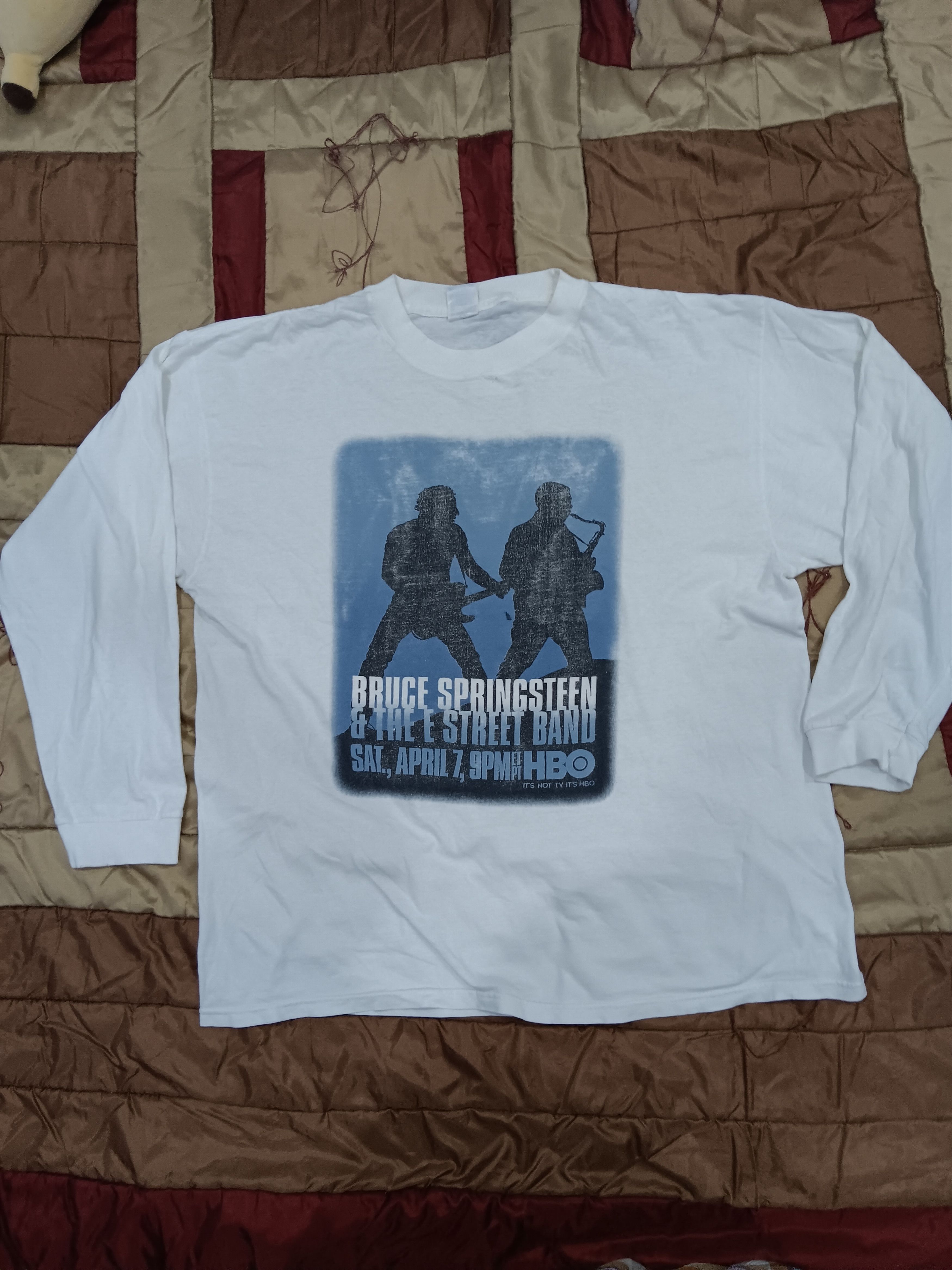 Band Tees × Vintage Vintage 90s Bruce Springsteen and the E Street Band Size US XL / EU 56 / 4 - 2 Thumbnail