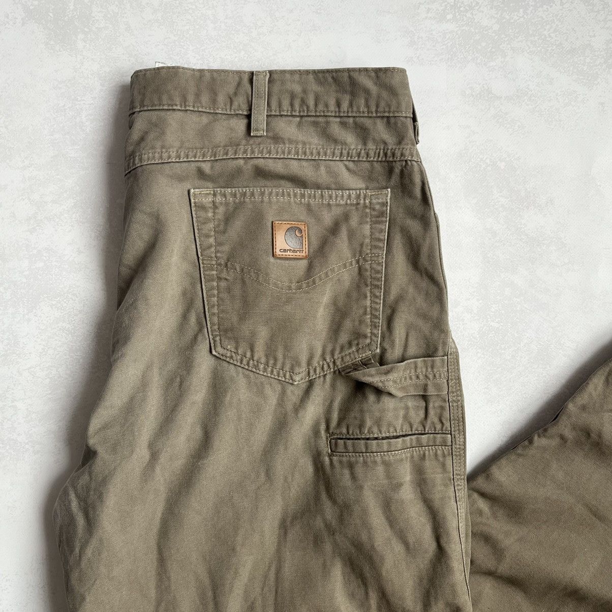 Carhartt × Vintage Vintage Carhartt fadded baggy work wear carpenter pants Size US 40 / EU 56 - 14 Thumbnail