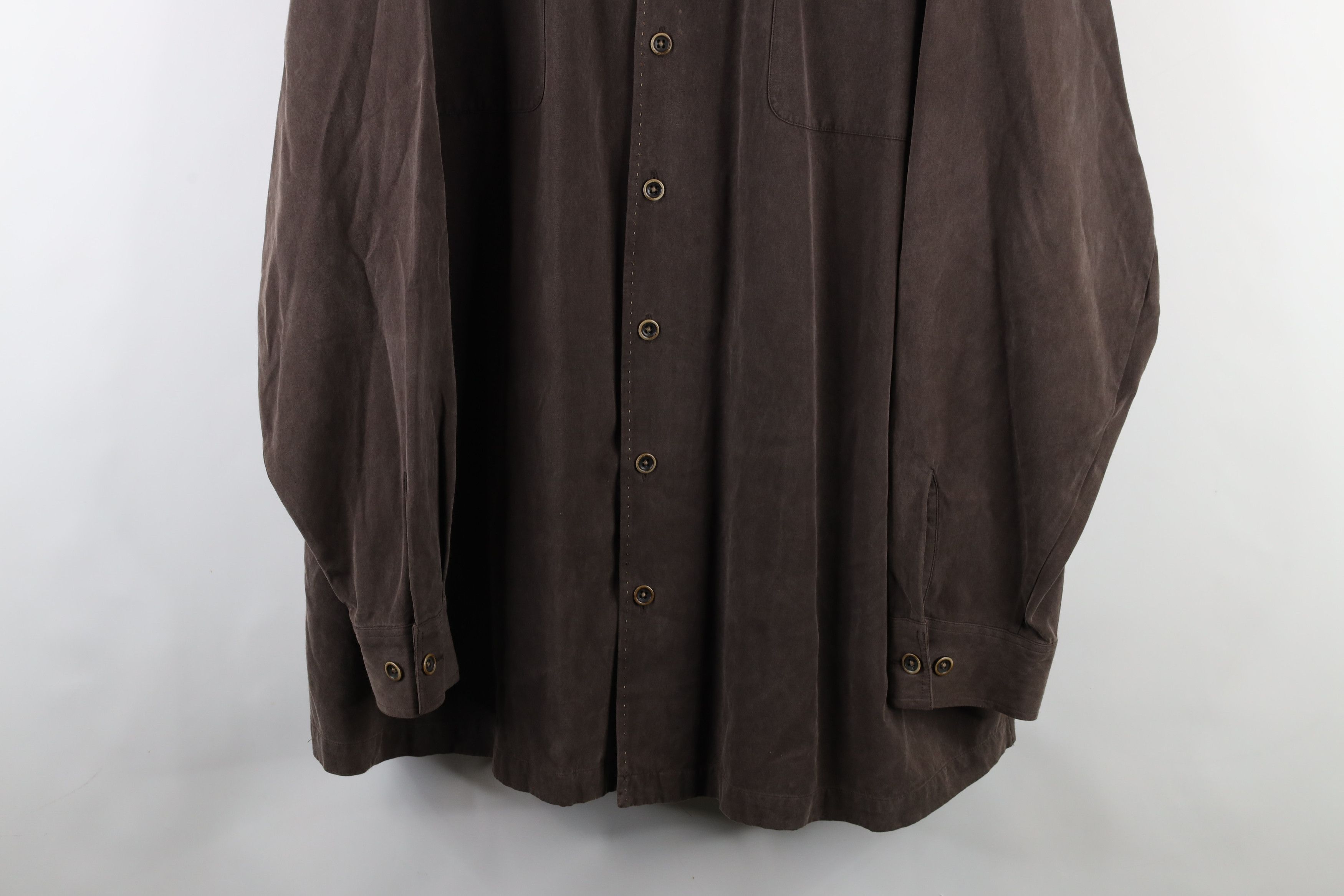 Nat Nast × Vintage Vintage Nat Nast Luxury Originals Heavyweight Button Shirt Size US XXL / EU 58 / 5 - 3 Thumbnail