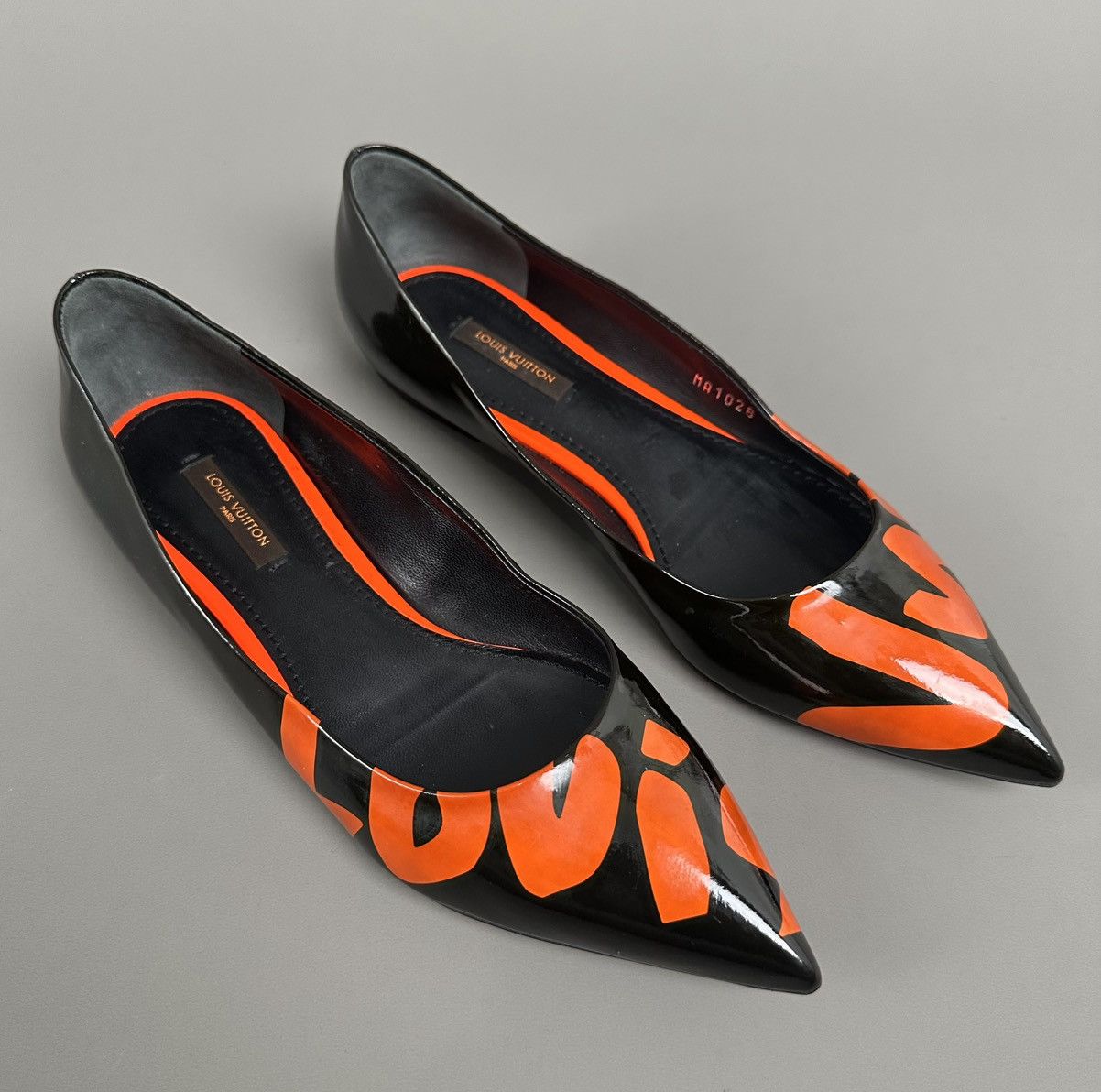 Louis Vuitton × Stephen Sprouse Louis Vuitton - Stephen Sprouse - Graffiti Patent Leather Size US 7.5 / IT 37.5 - 4 Thumbnail