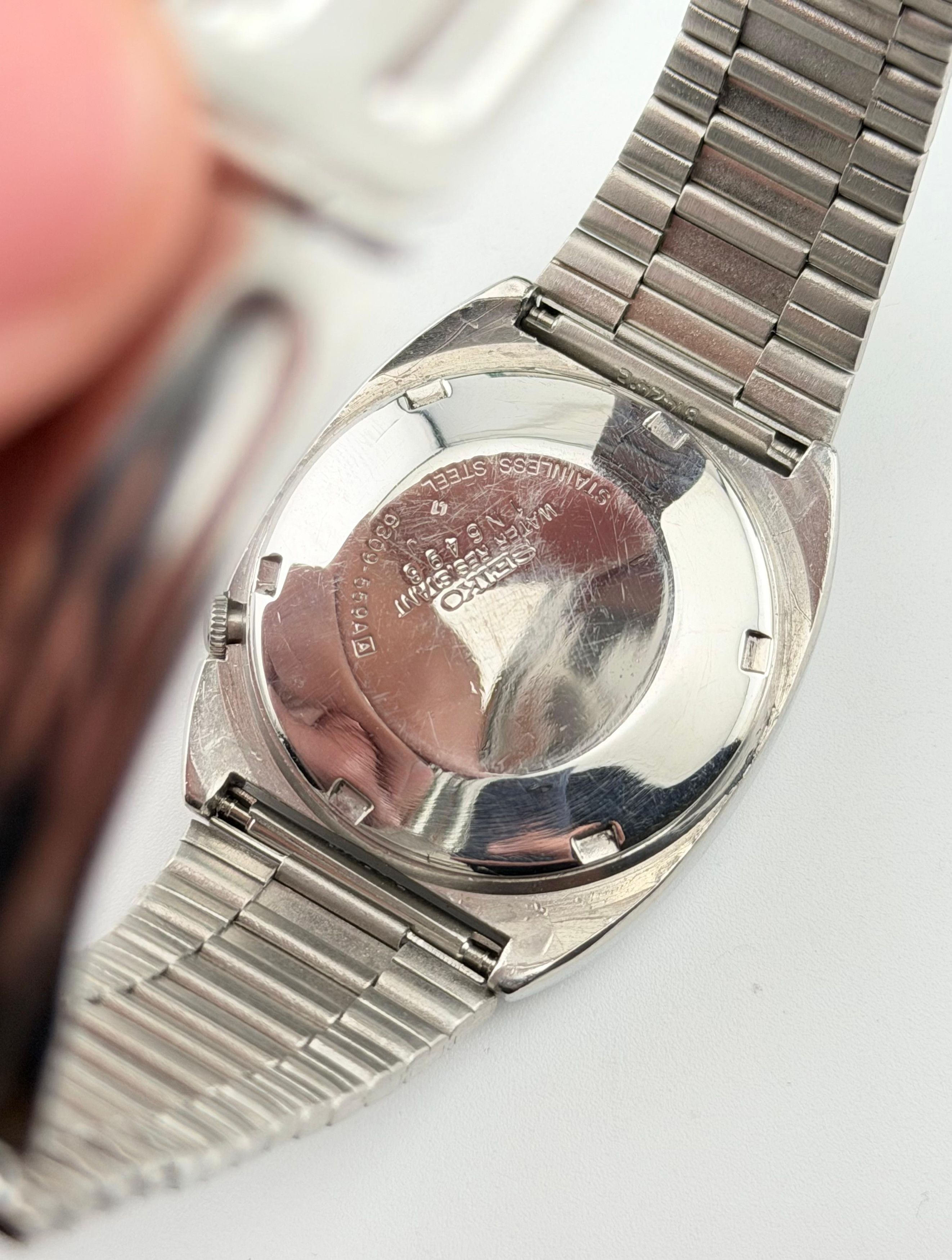 Seiko Vintage Men's Wrist Automatic Watch Size 38 - 7 Thumbnail