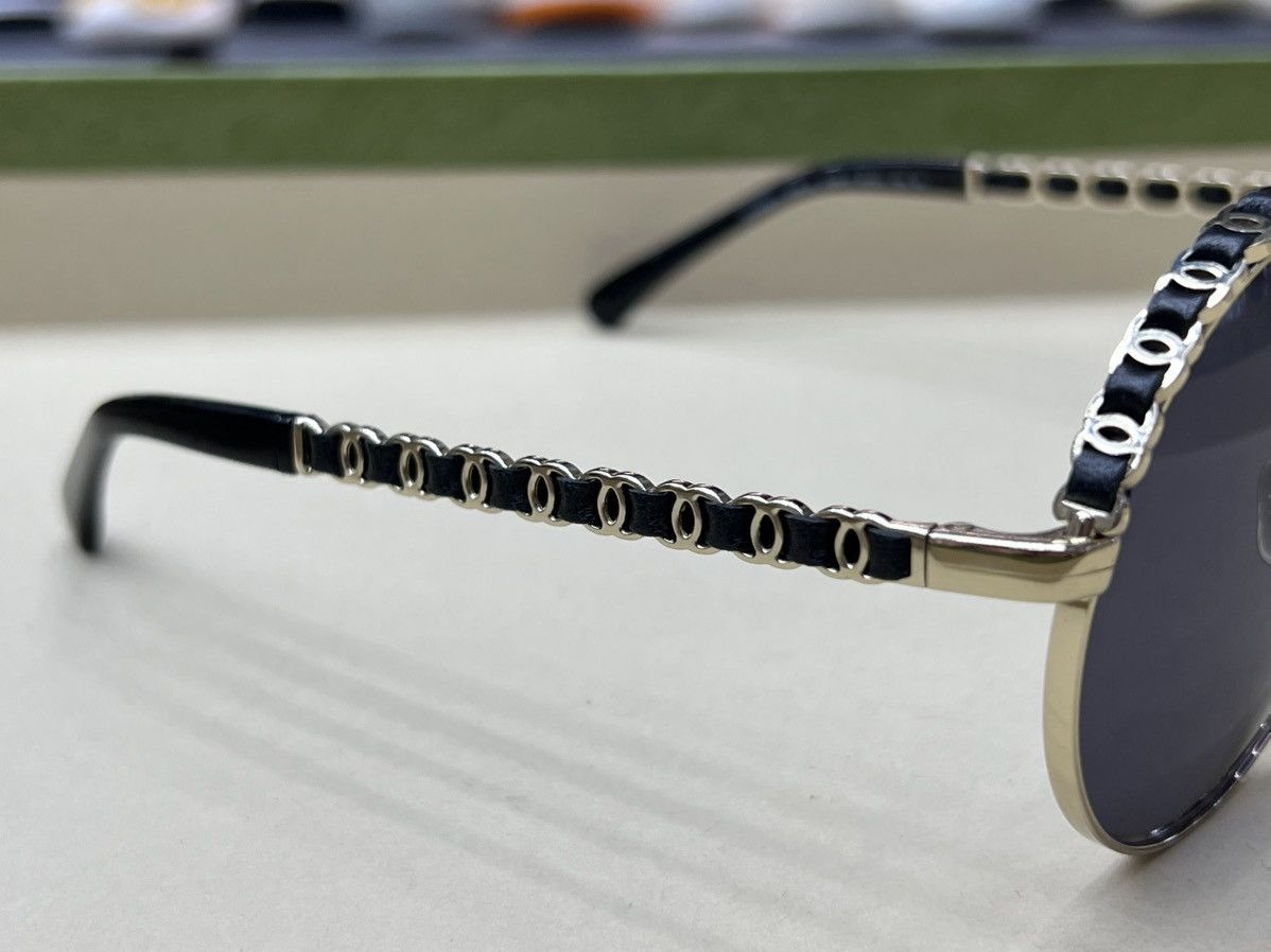 Chanel Chanel Round Sunglasses Size ONE SIZE - 6 Thumbnail